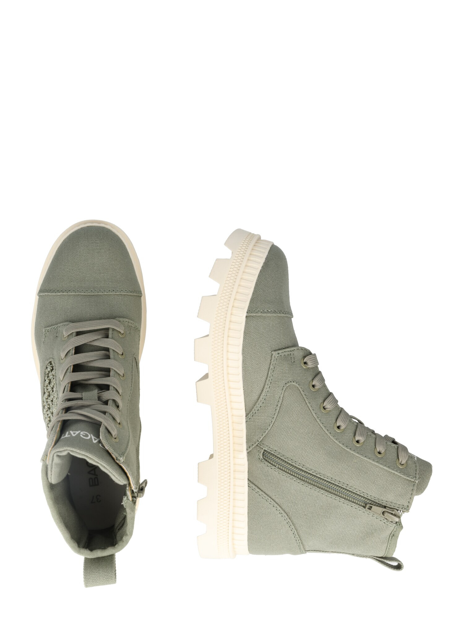 TT. BAGATT Sneaker low 'Daiquiri' verde pastel - Pled.ro