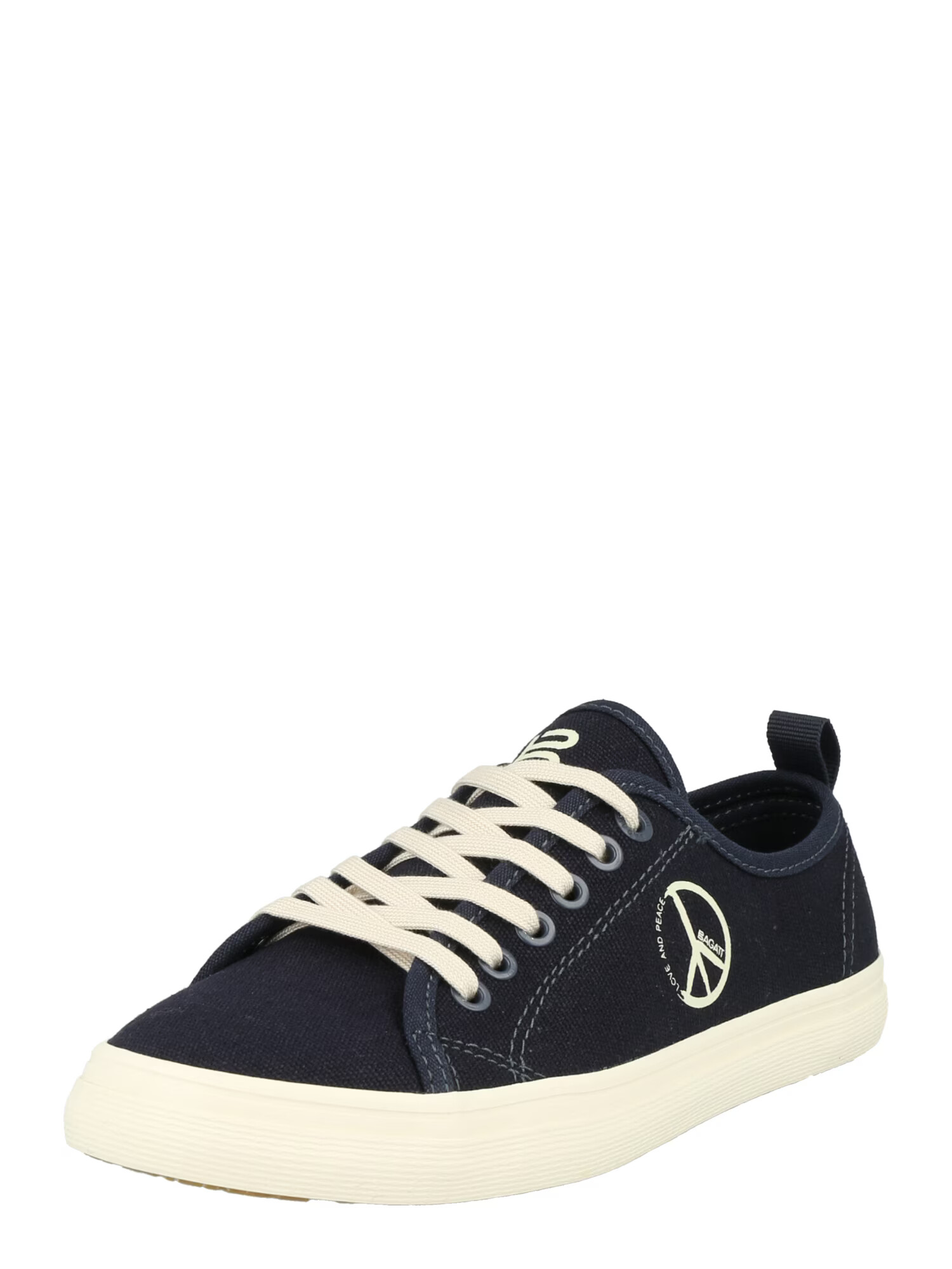 TT. BAGATT Sneaker low 'Level' ecru / bleumarin - Pled.ro