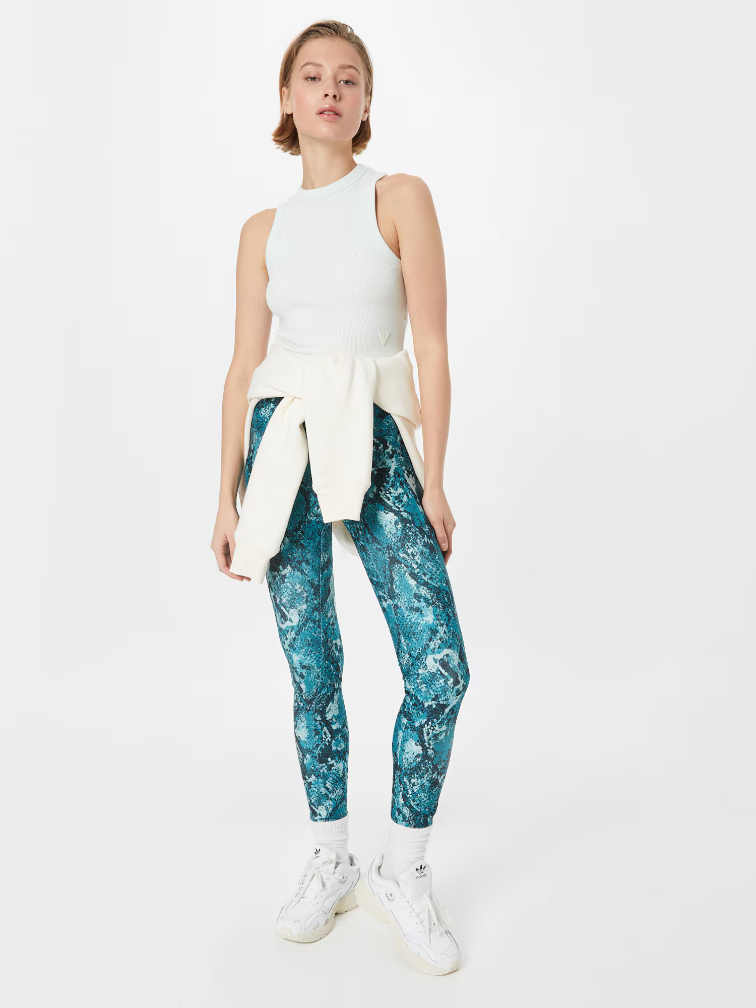 Bally Pantaloni sport 'CAMI' turcoaz / albastru noapte / cyan / albastru pastel - Pled.ro