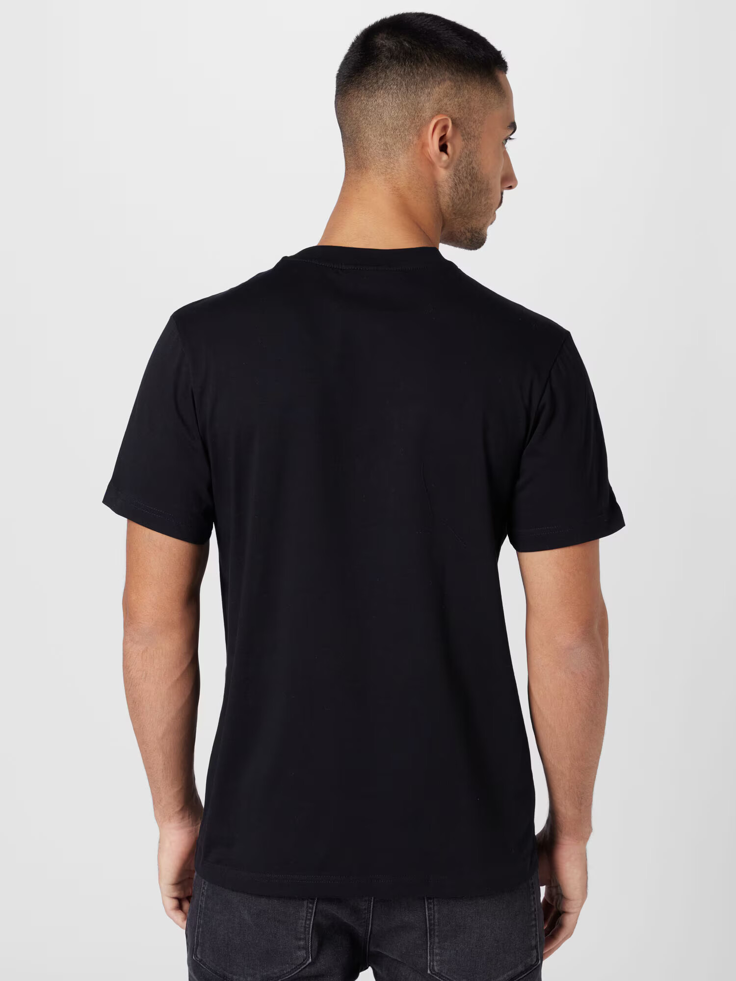 BALR. Tricou 'Olaf' negru / alb - Pled.ro