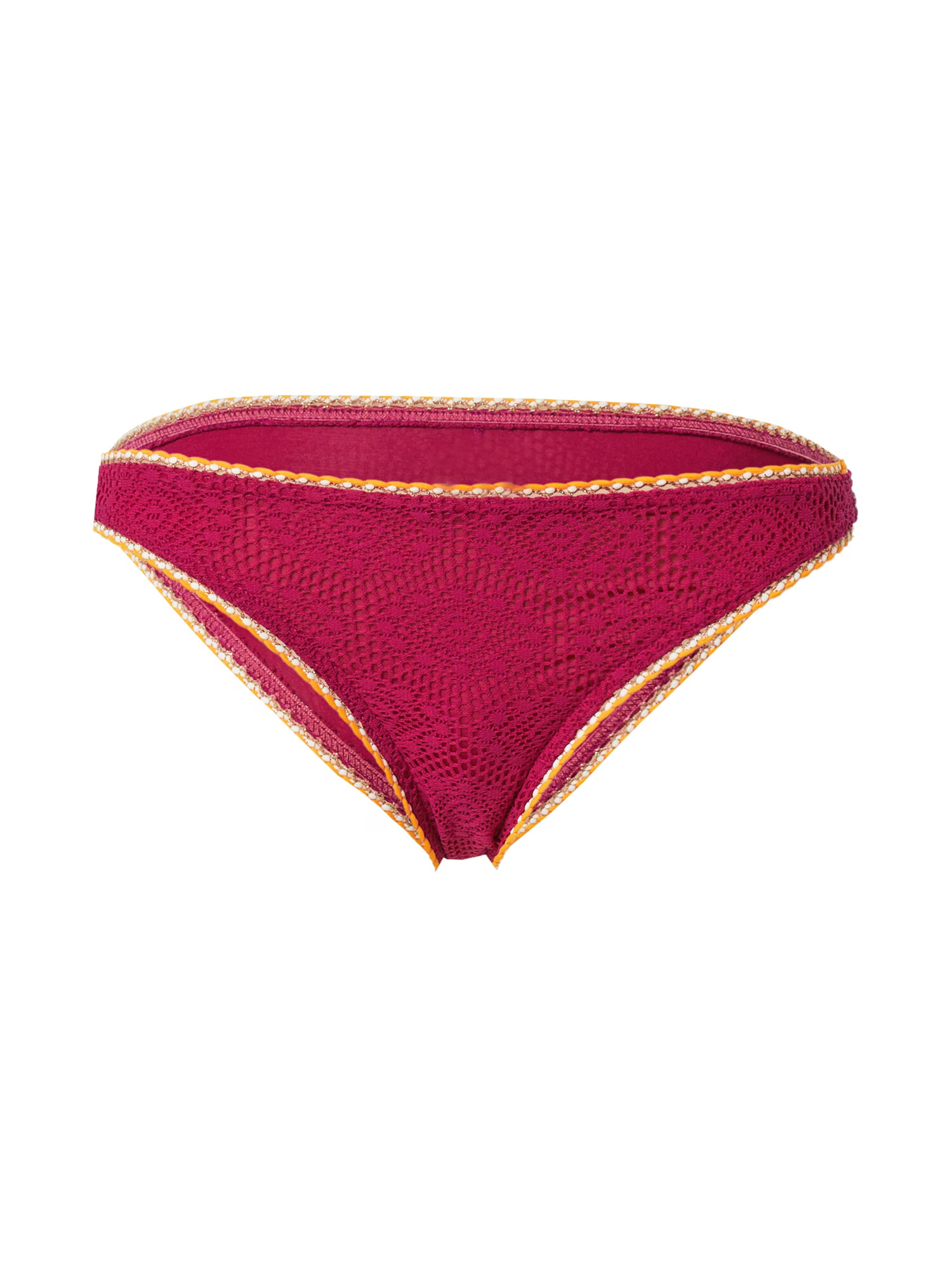 Banana Moon Slip costum de baie 'BREEDA' galben / fucsia / alb - Pled.ro