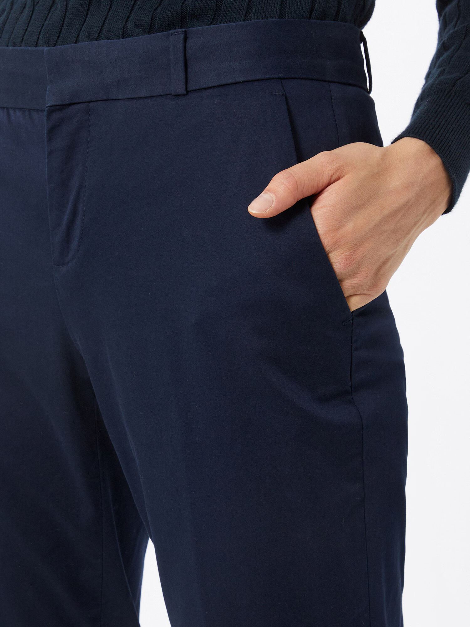 Banana Republic Pantaloni cu dungă bleumarin - Pled.ro