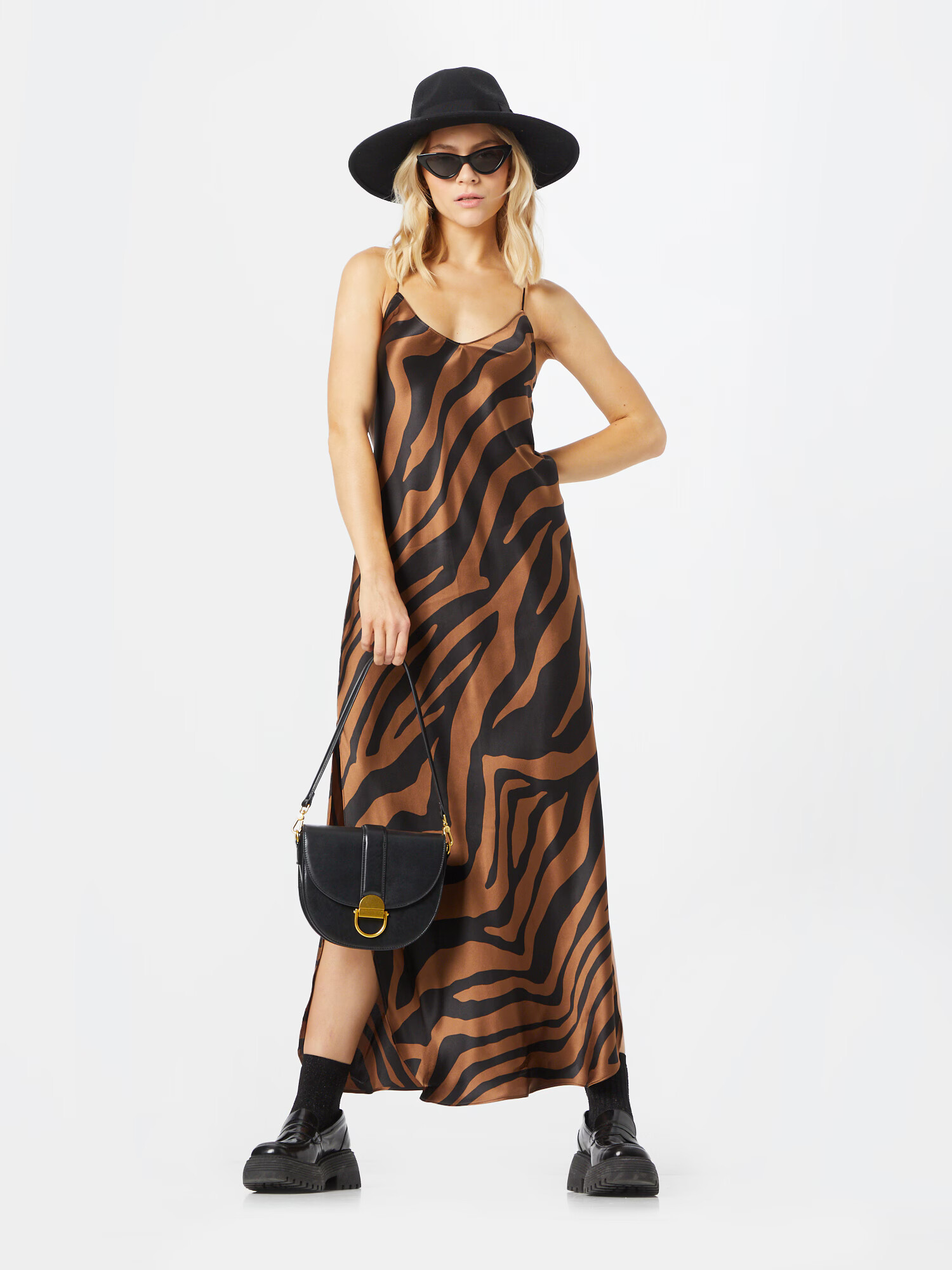 Banana Republic Rochie maro caramel / negru - Pled.ro