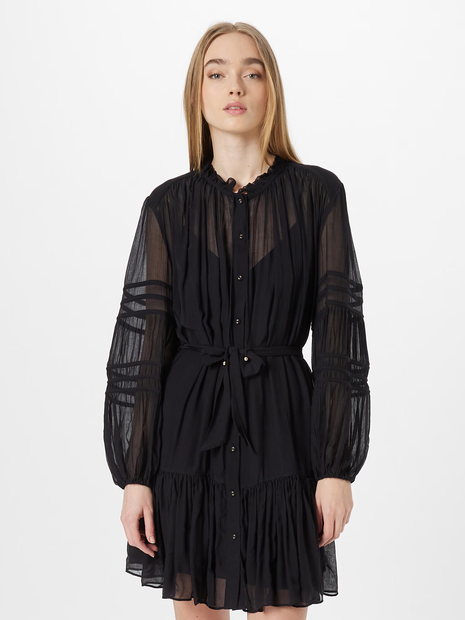 Banana Republic Rochie tip bluză negru - Pled.ro