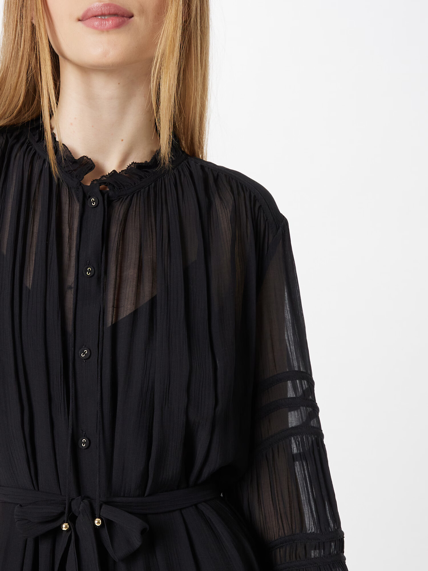 Banana Republic Rochie tip bluză negru - Pled.ro