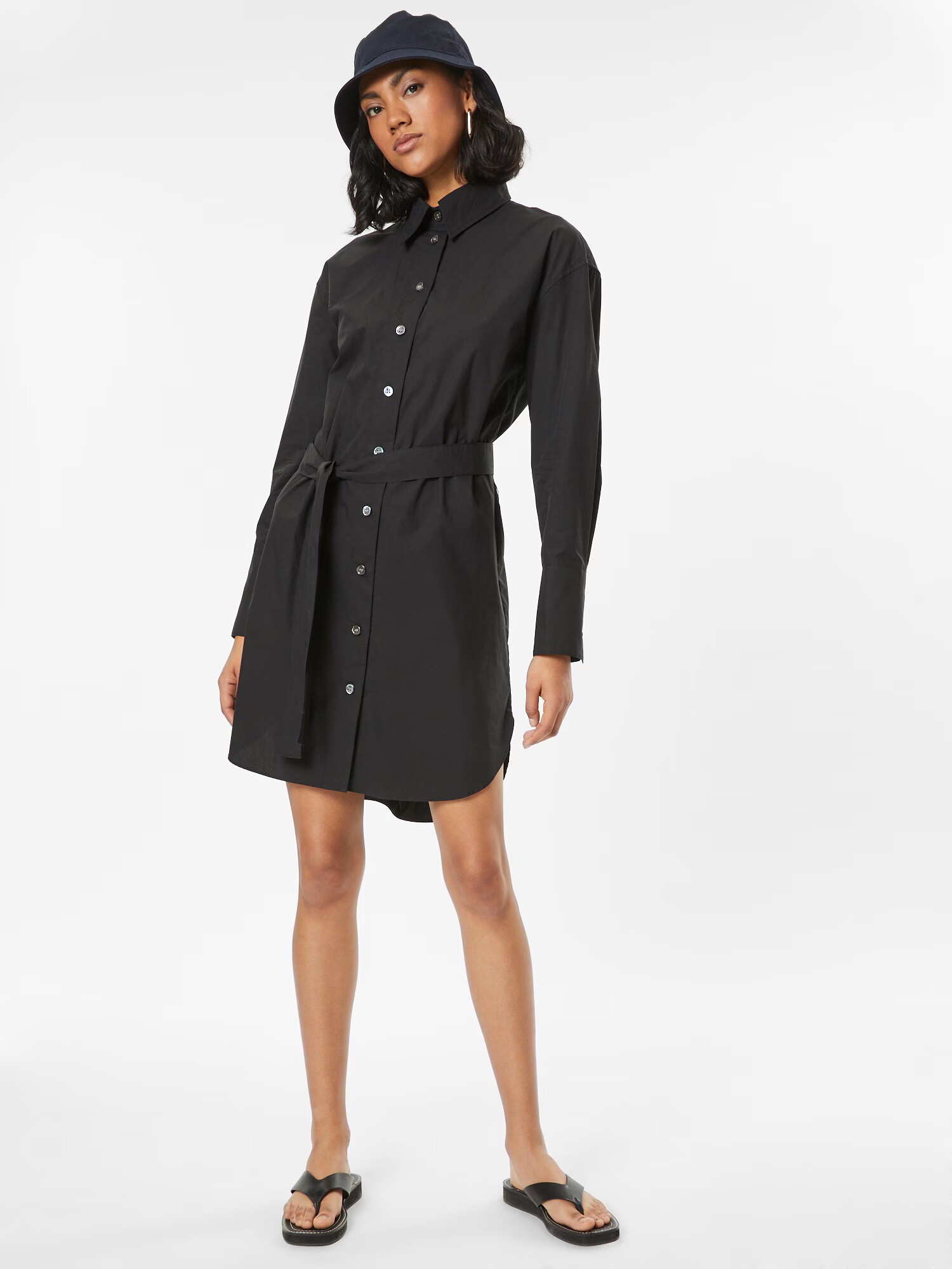 Banana Republic Rochie tip bluză negru - Pled.ro