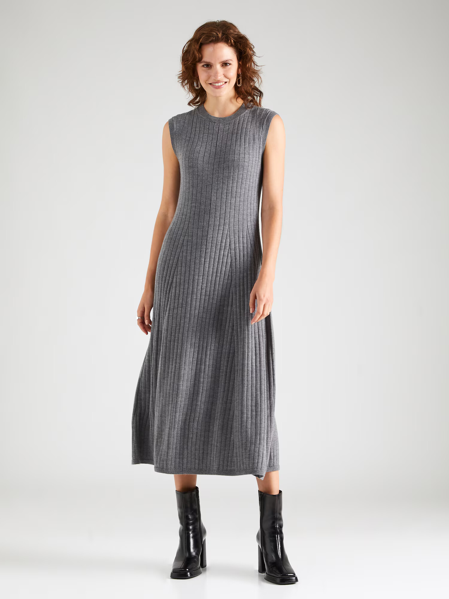 Banana Republic Rochie tricotat gri amestecat - Pled.ro