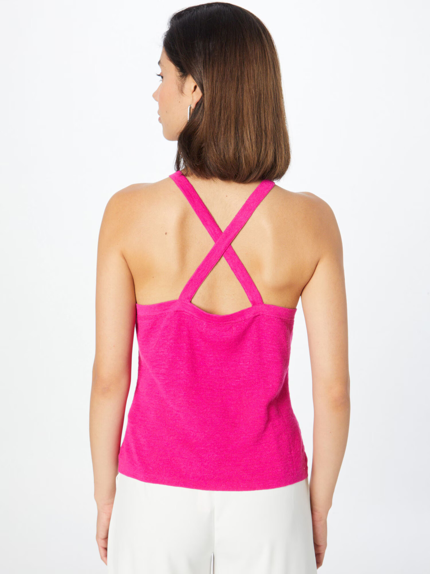 Banana Republic Top brodat 'BREZZA' fucsia - Pled.ro