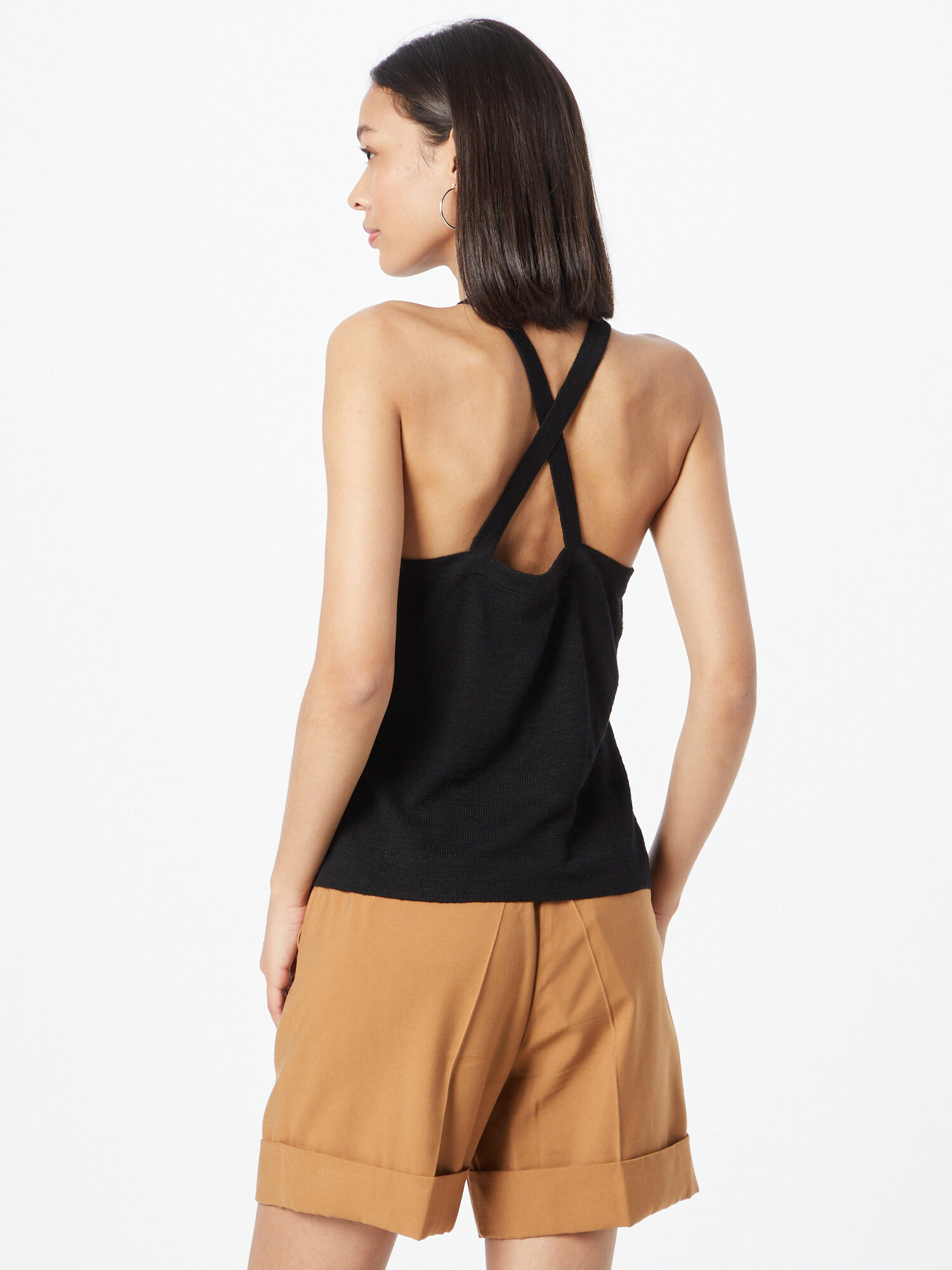 Banana Republic Top brodat 'BREZZA' negru - Pled.ro