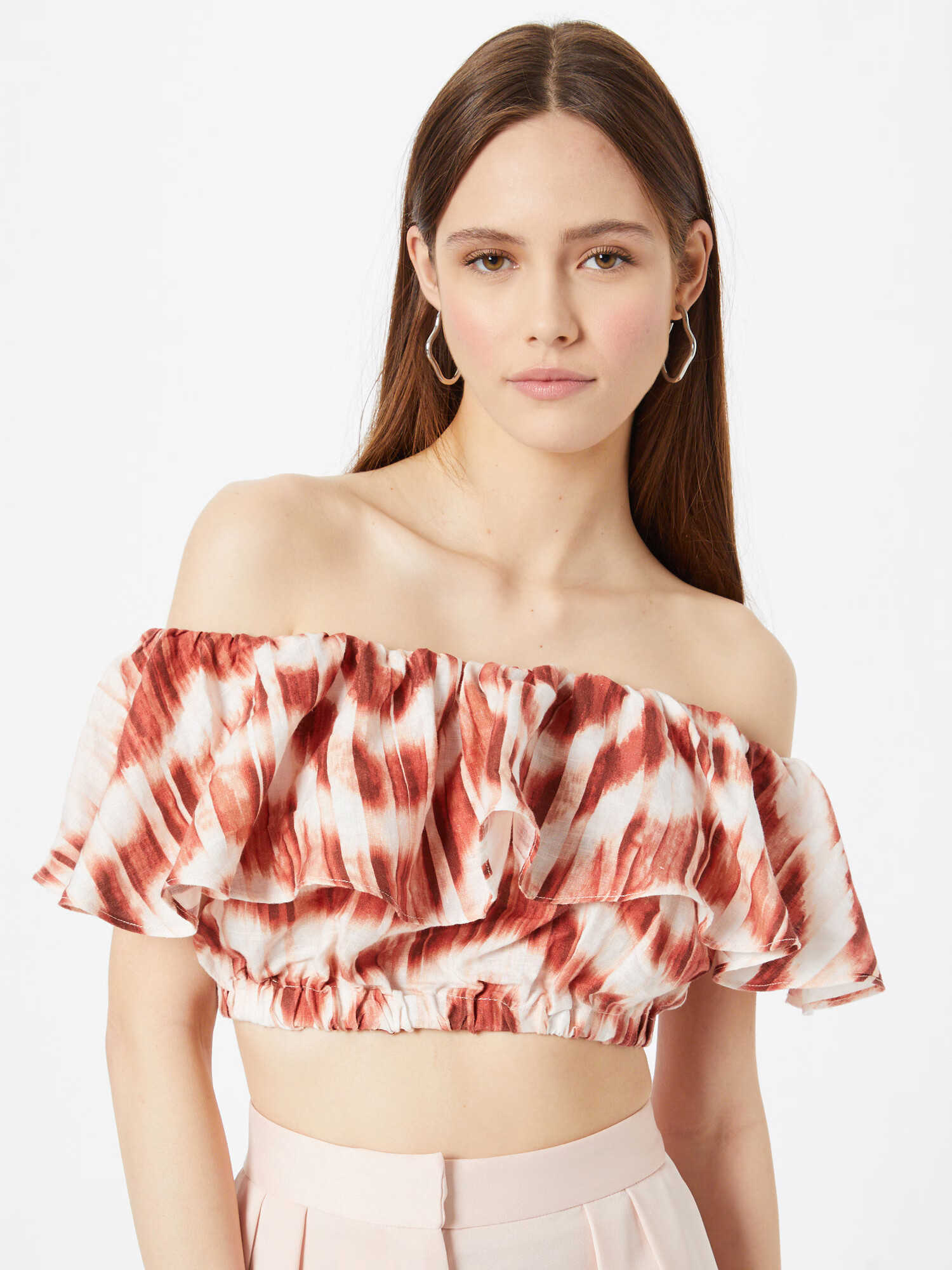 Banana Republic Top maro / alb - Pled.ro