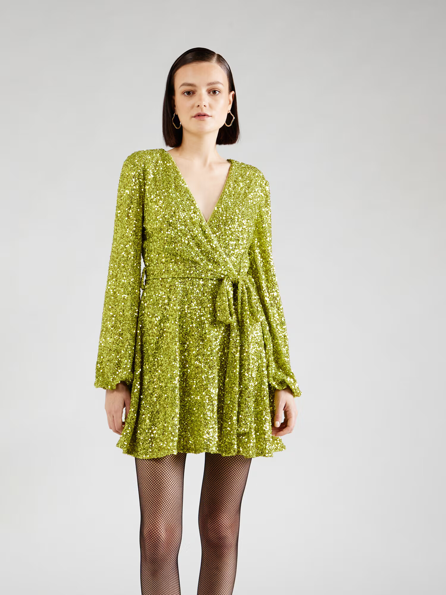 Bardot Rochie de cocktail 'BAROL' verde kiwi - Pled.ro