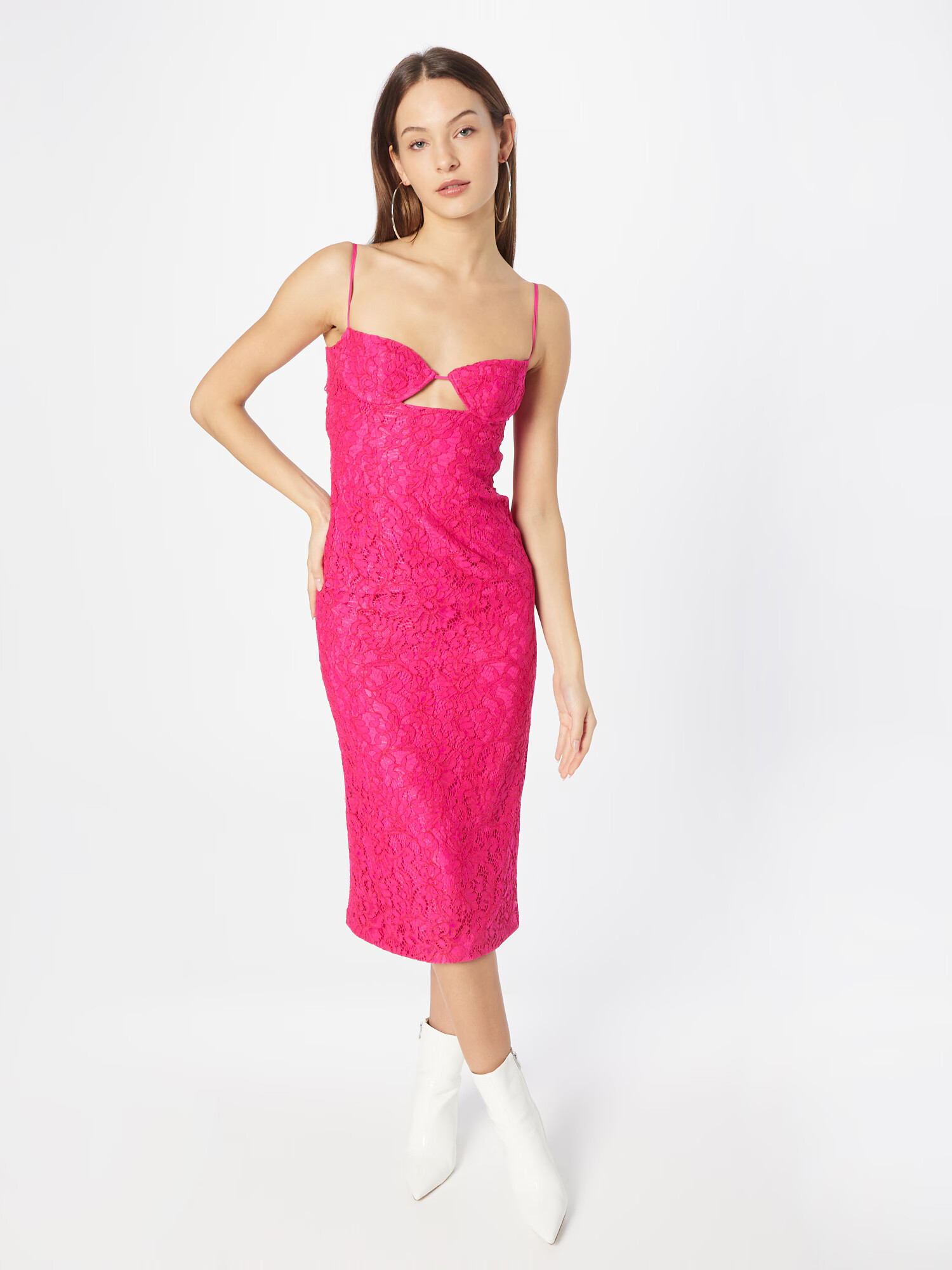 Bardot Rochie 'IVANNA' fucsia - Pled.ro