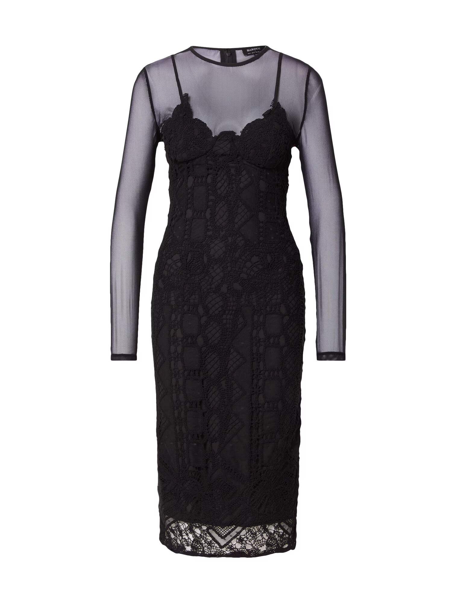 Bardot Rochie negru - Pled.ro