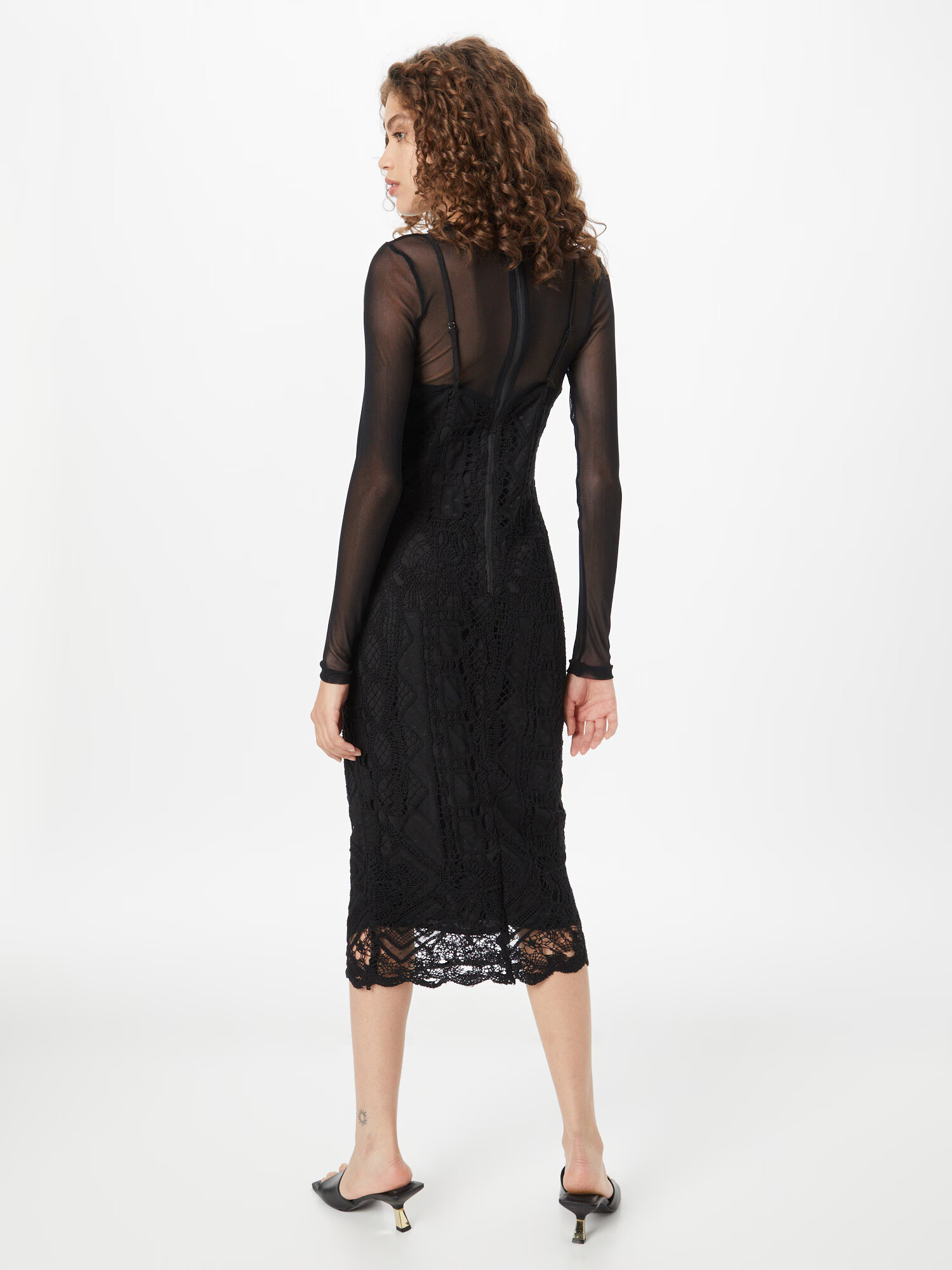 Bardot Rochie negru - Pled.ro