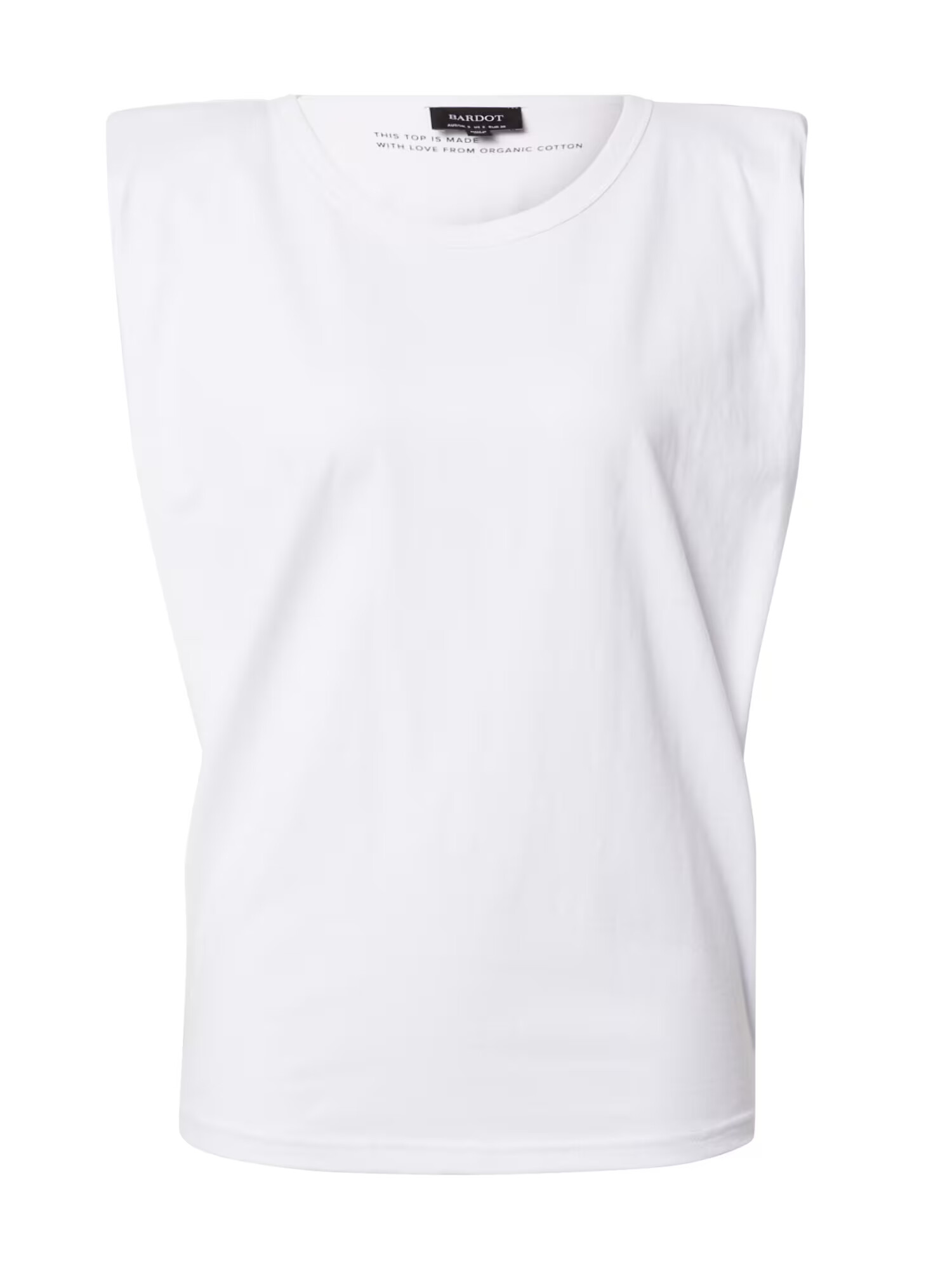 Bardot Top 'UMA' alb - Pled.ro