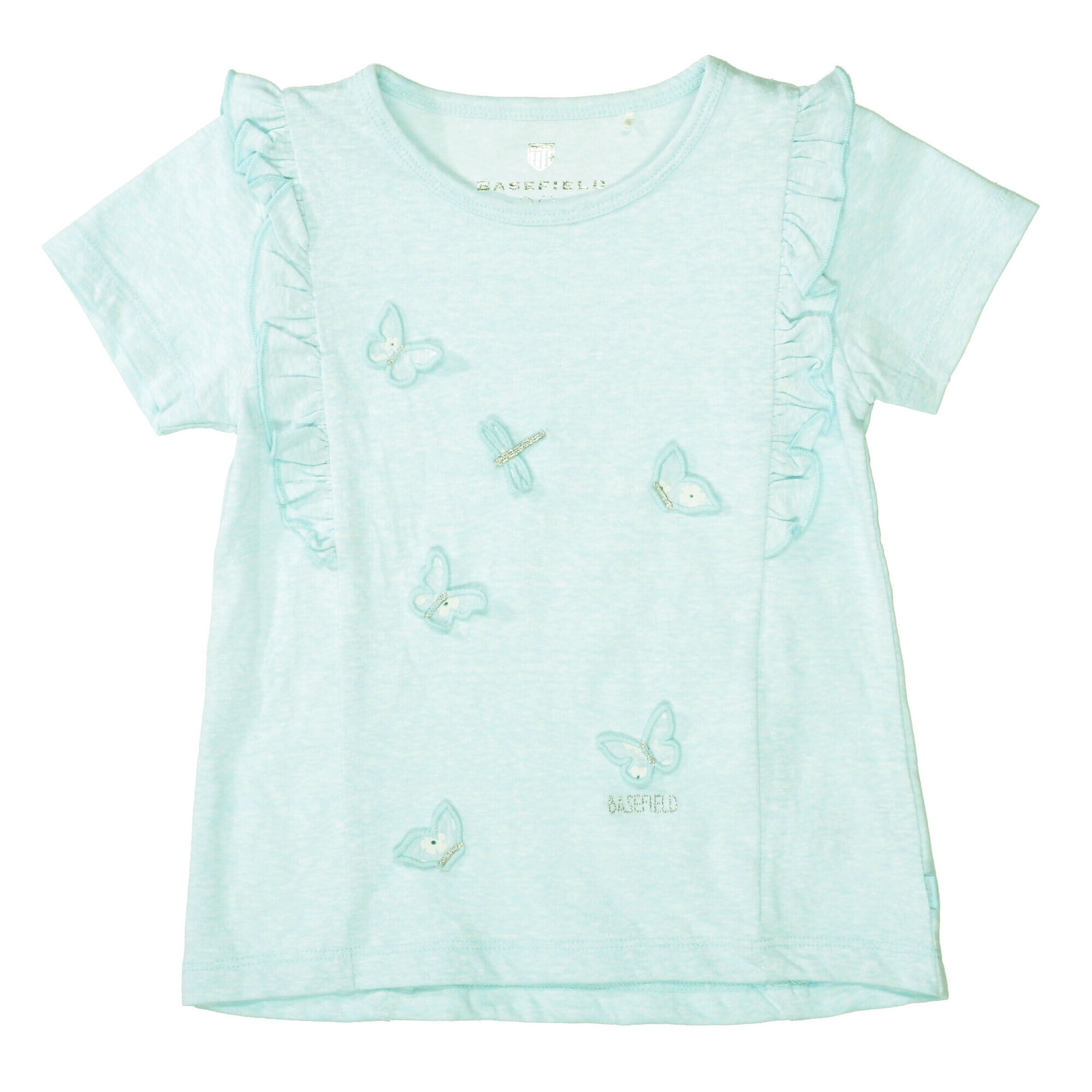 BASEFIELD Tricou albastru pastel - Pled.ro