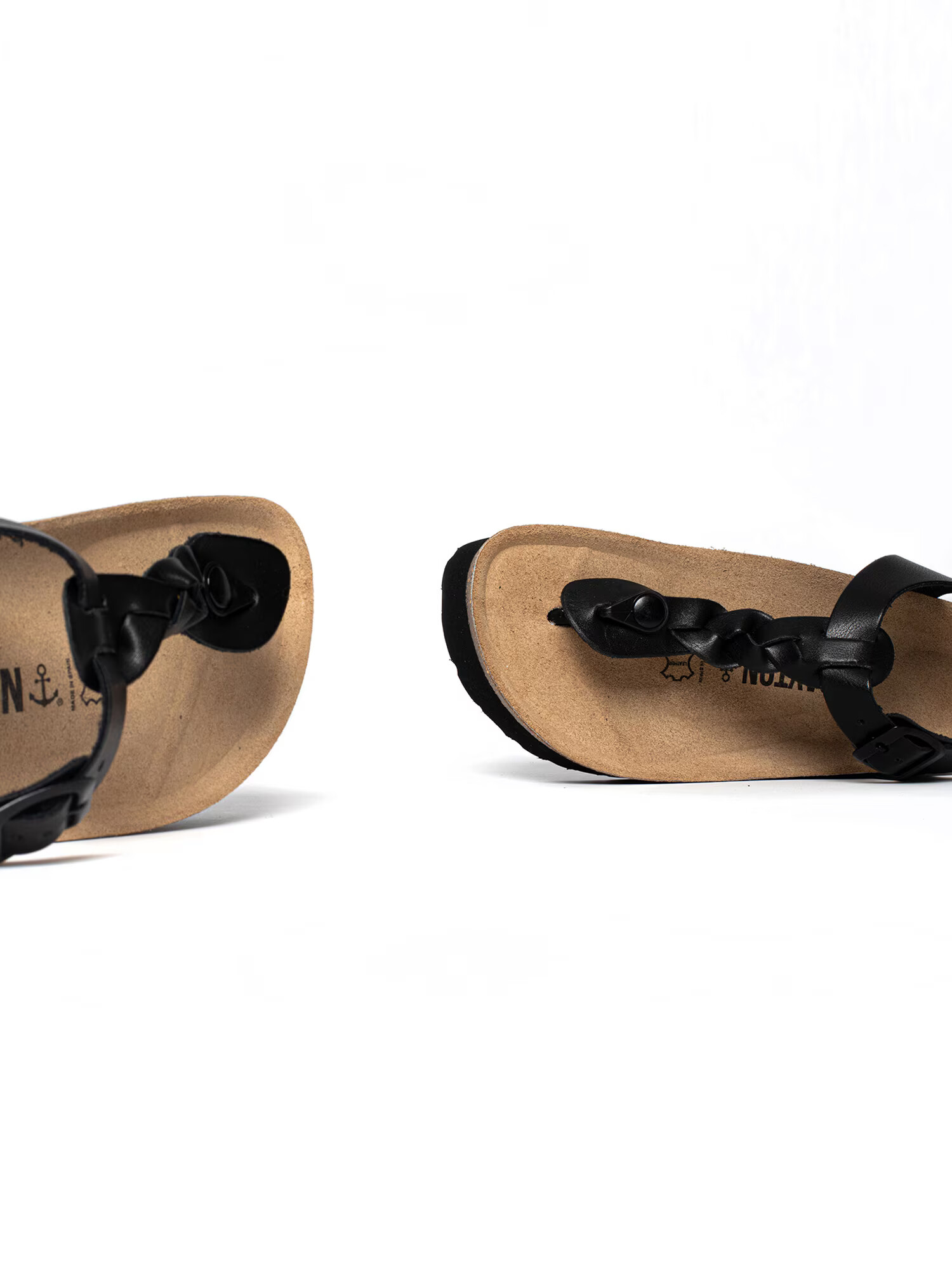 Bayton Flip-flops 'Badajoz' maro / gri închis / negru - Pled.ro