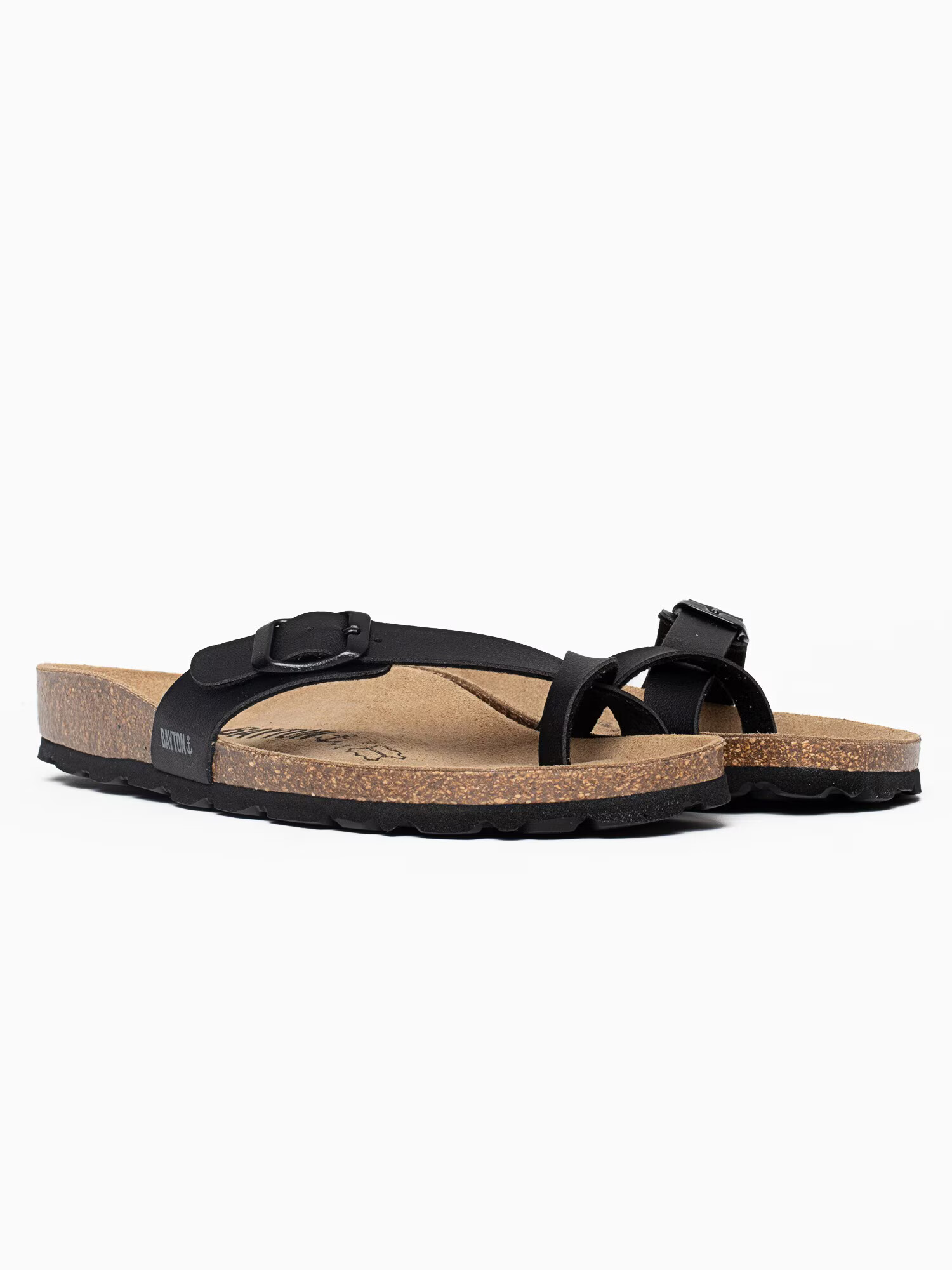 Bayton Flip-flops 'Junon' negru / alb - Pled.ro