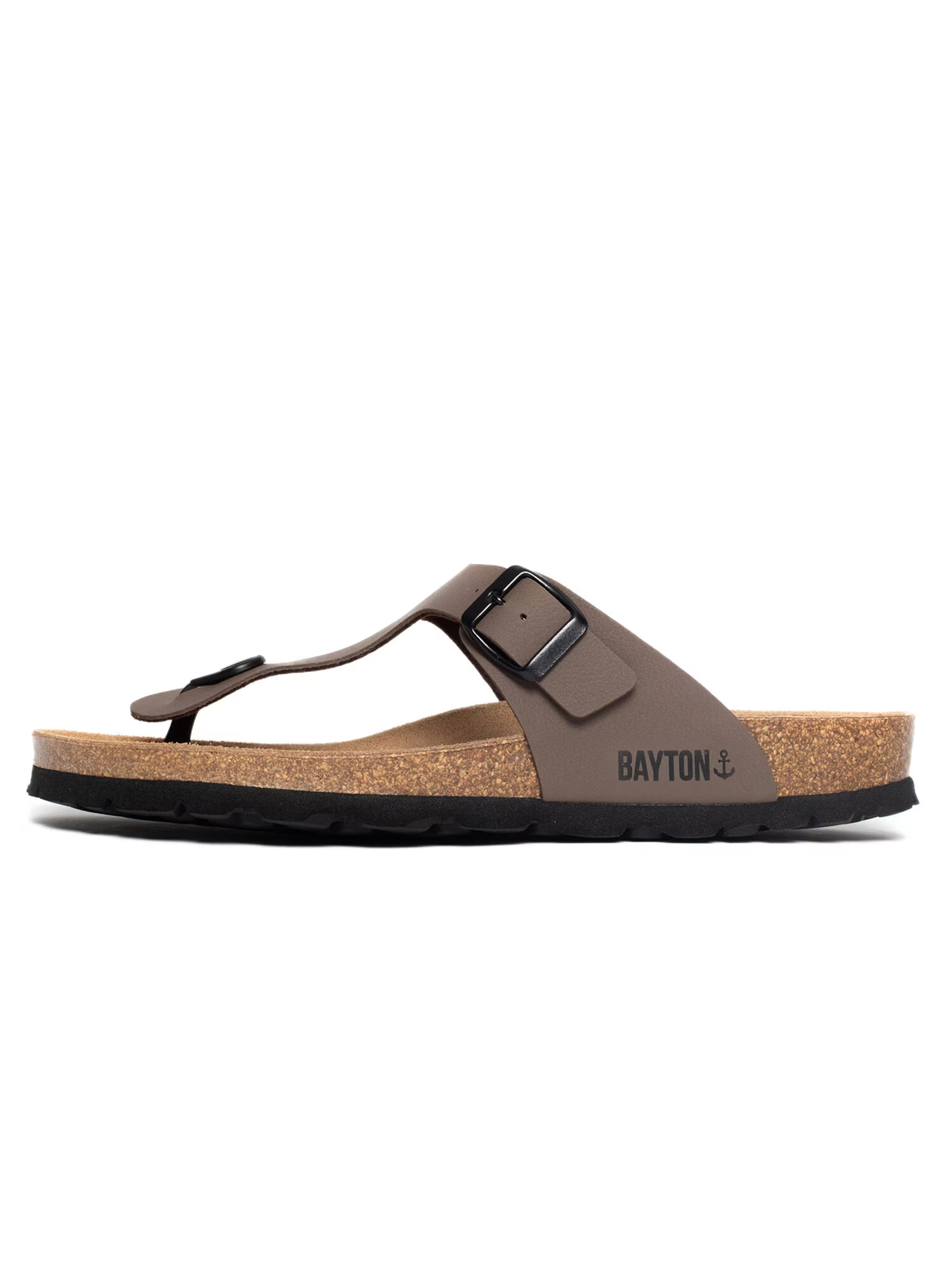 Bayton Flip-flops 'Mercure' gri taupe / negru - Pled.ro