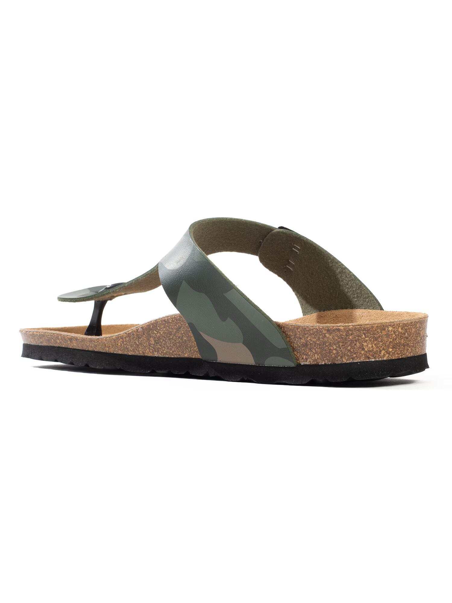 Bayton Flip-flops 'MERCURE' maro deschis / verde deschis / verde închis / negru - Pled.ro