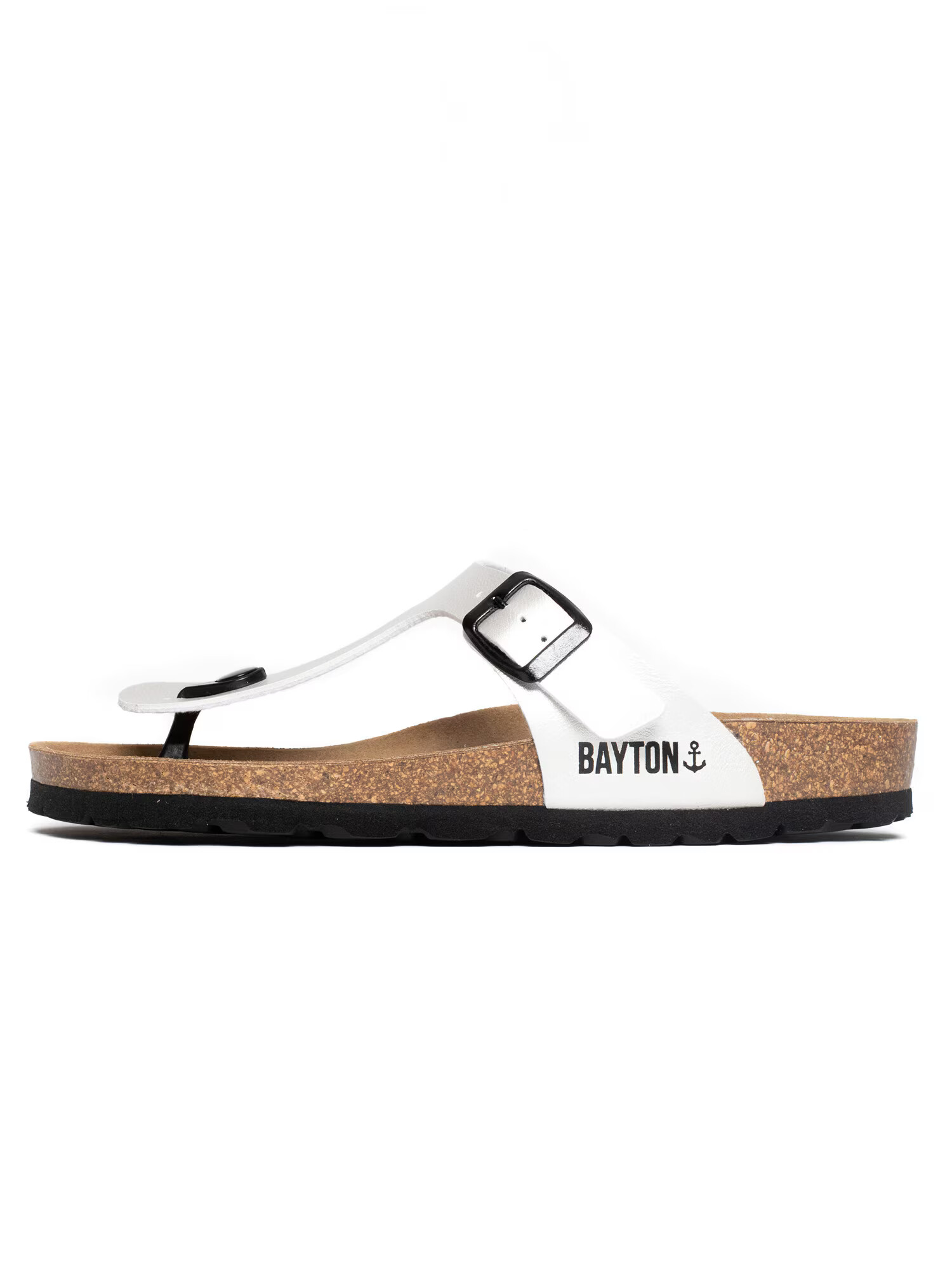 Bayton Flip-flops 'Mercure' negru / alb - Pled.ro