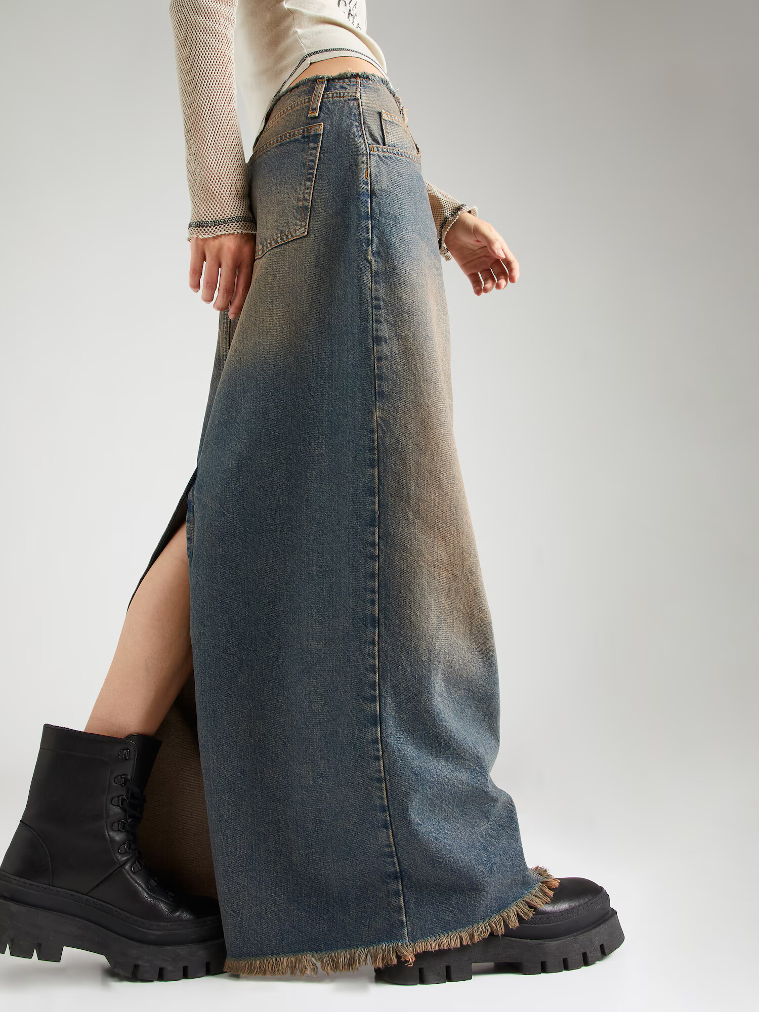 BDG Urban Outfitters Fustă 'FRANKIE' albastru denim - Pled.ro