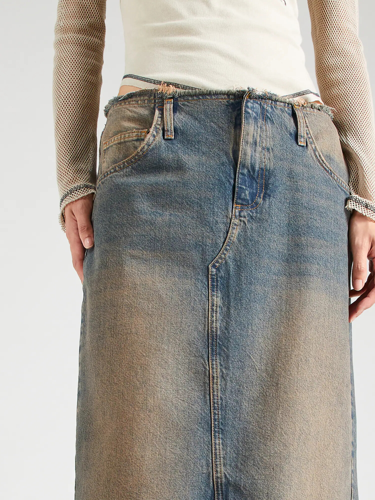 BDG Urban Outfitters Fustă 'FRANKIE' albastru denim - Pled.ro