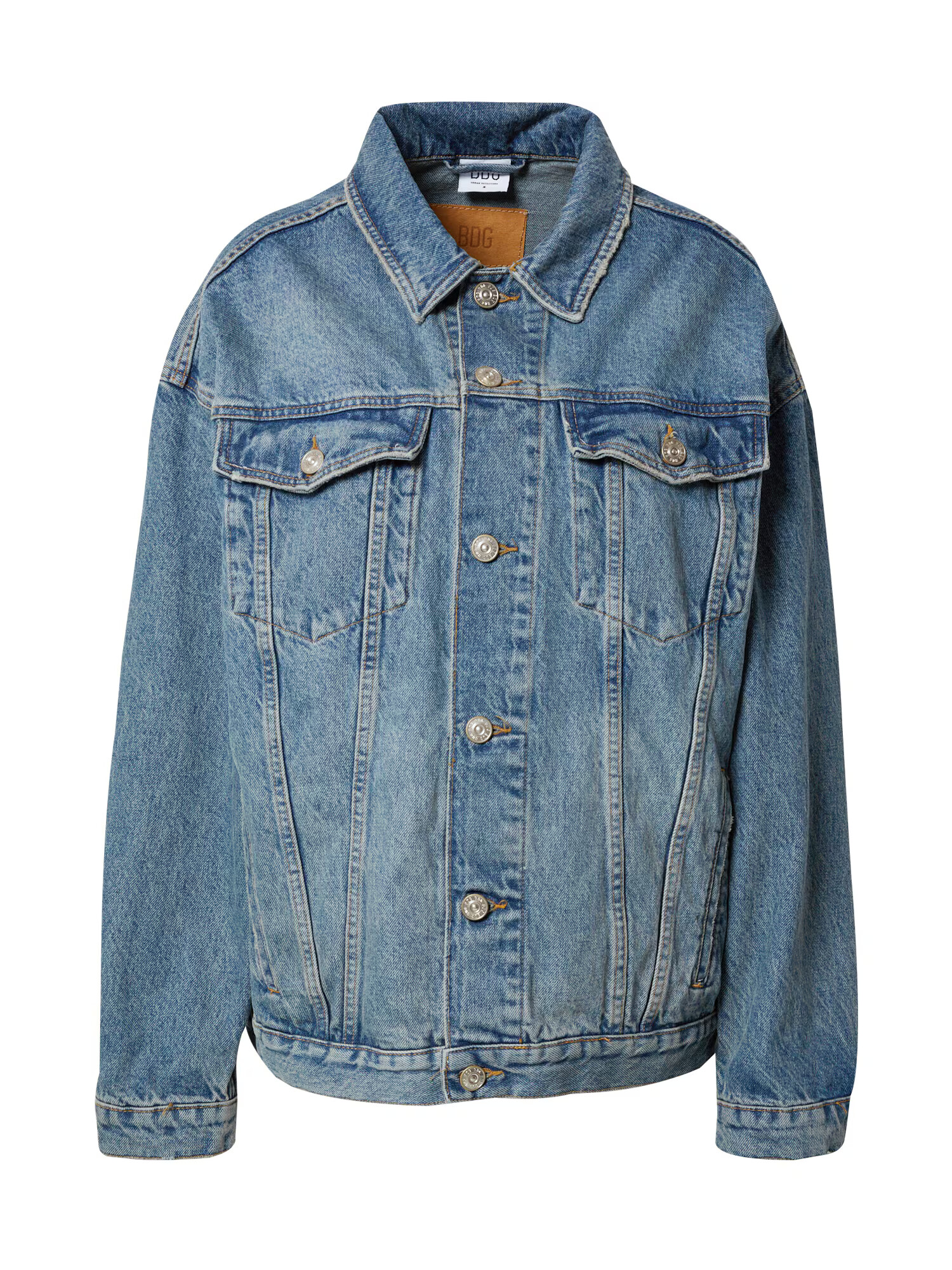 BDG Urban Outfitters Geacă de primăvară-toamnă albastru denim - Pled.ro