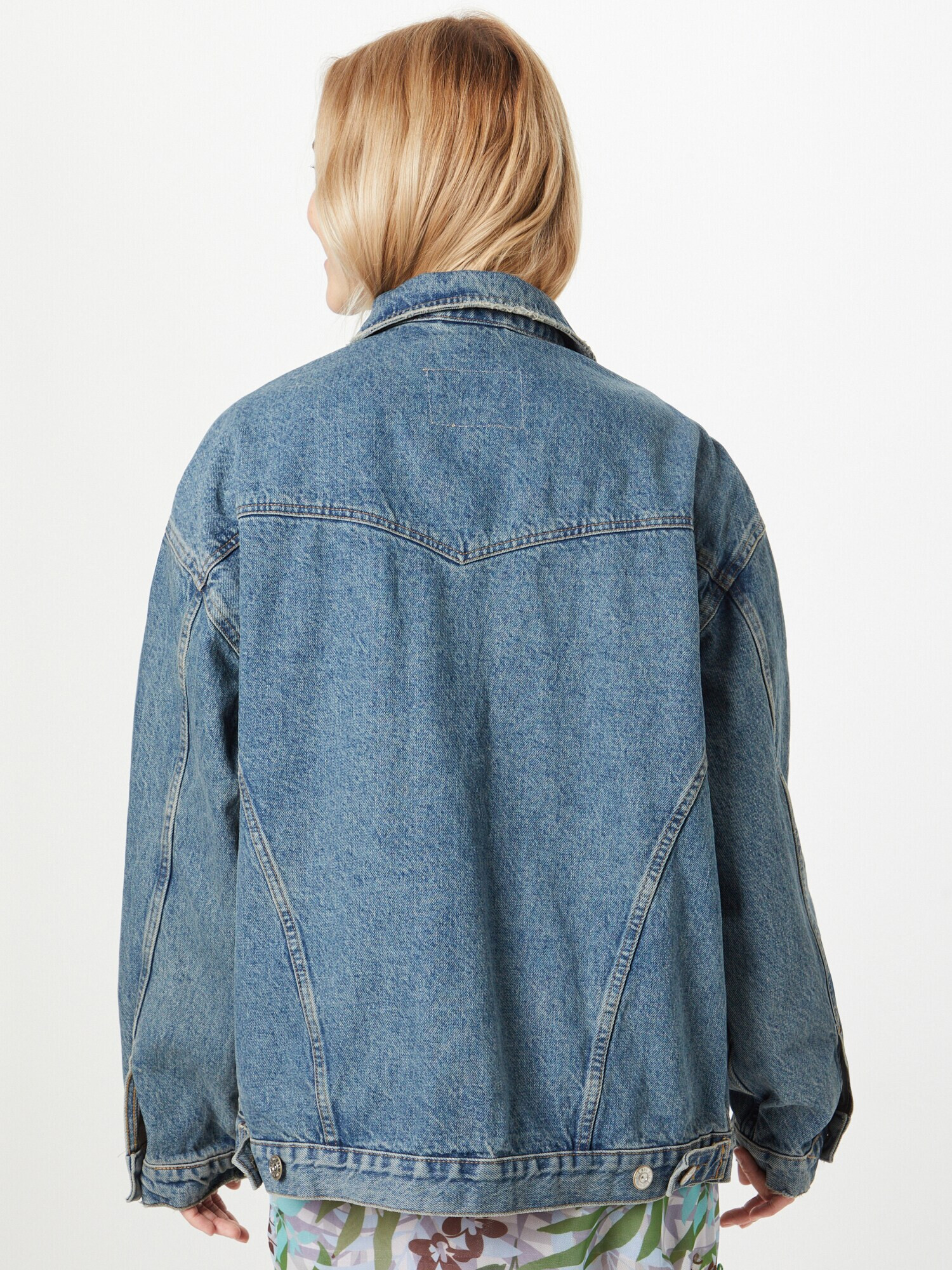 BDG Urban Outfitters Geacă de primăvară-toamnă albastru denim - Pled.ro