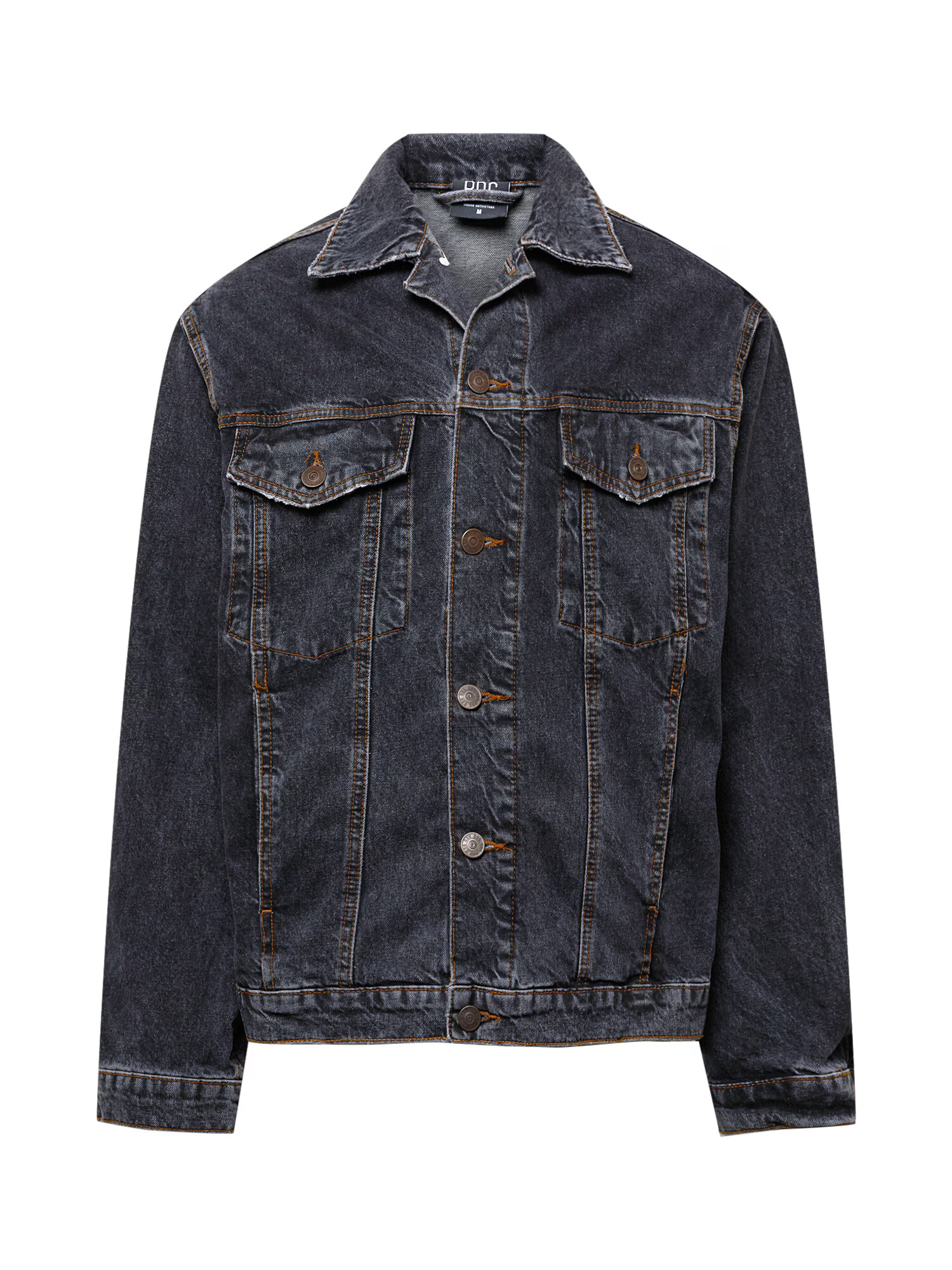 BDG Urban Outfitters Geacă de primăvară-toamnă negru denim - Pled.ro