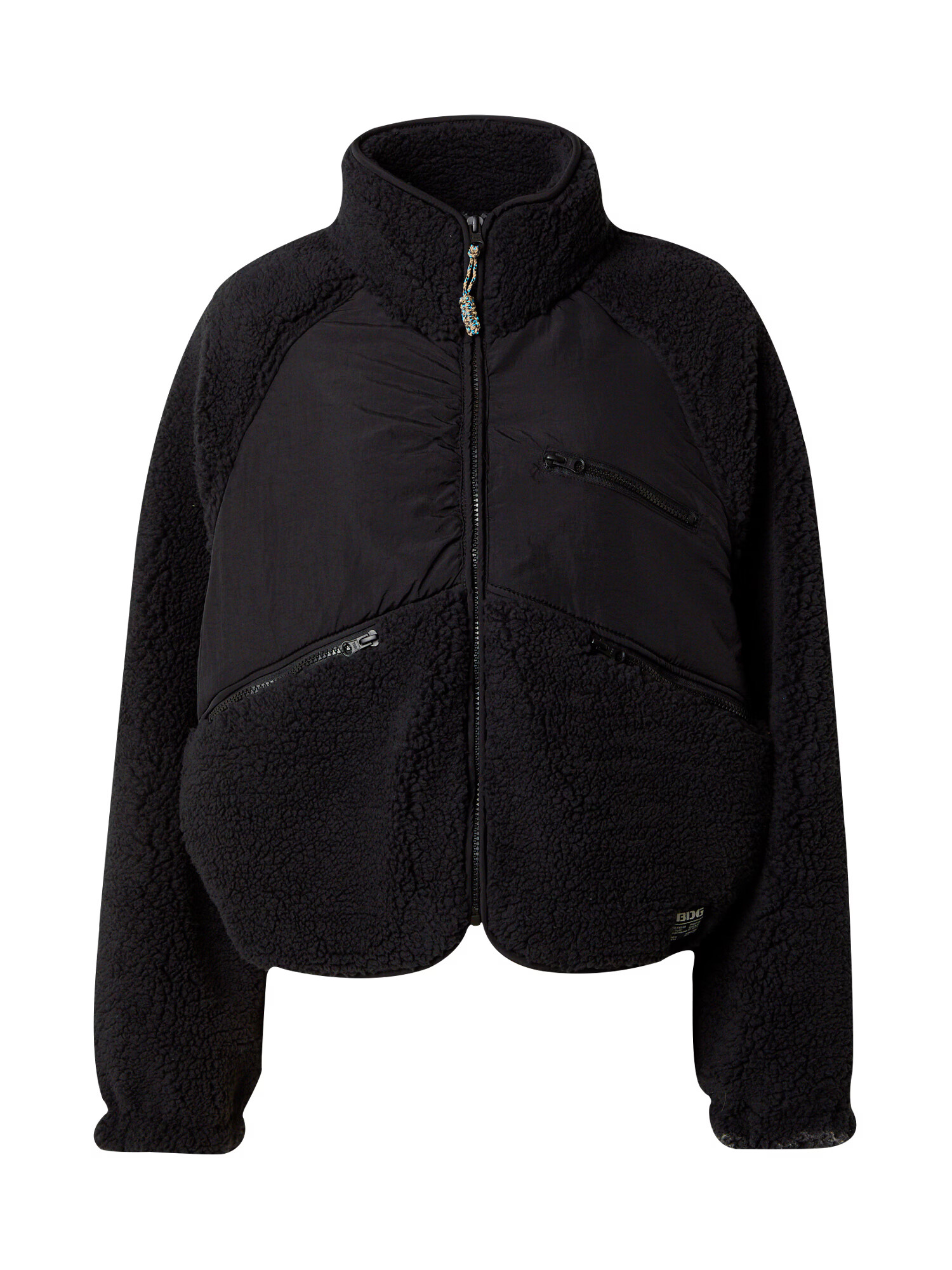 BDG Urban Outfitters Jachetă fleece negru - Pled.ro