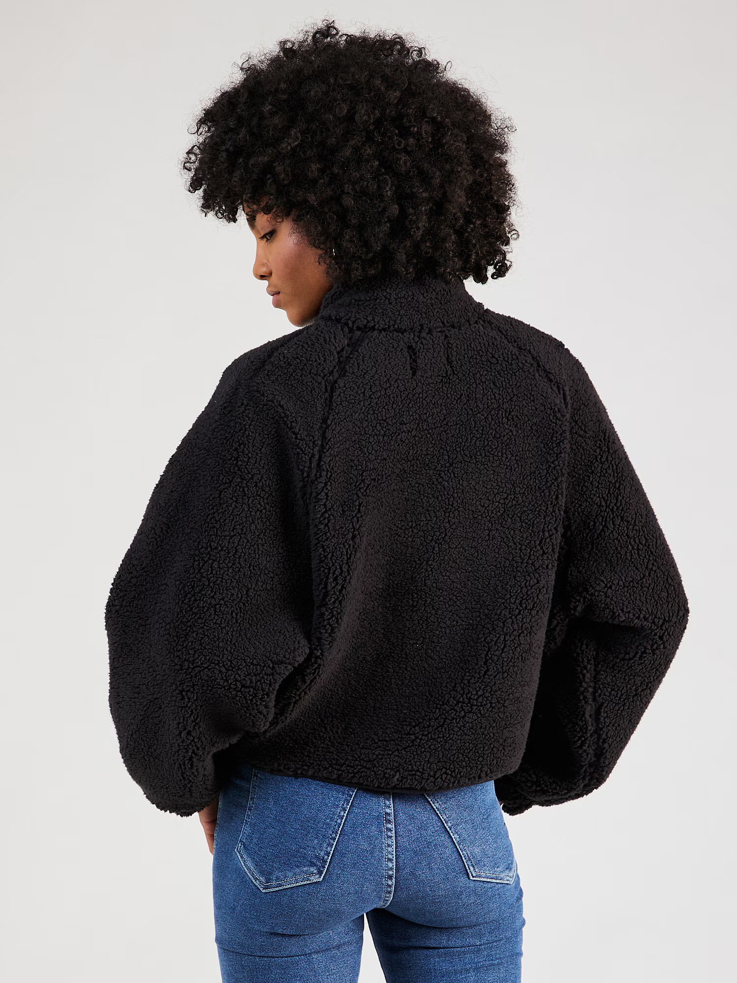 BDG Urban Outfitters Jachetă fleece negru - Pled.ro