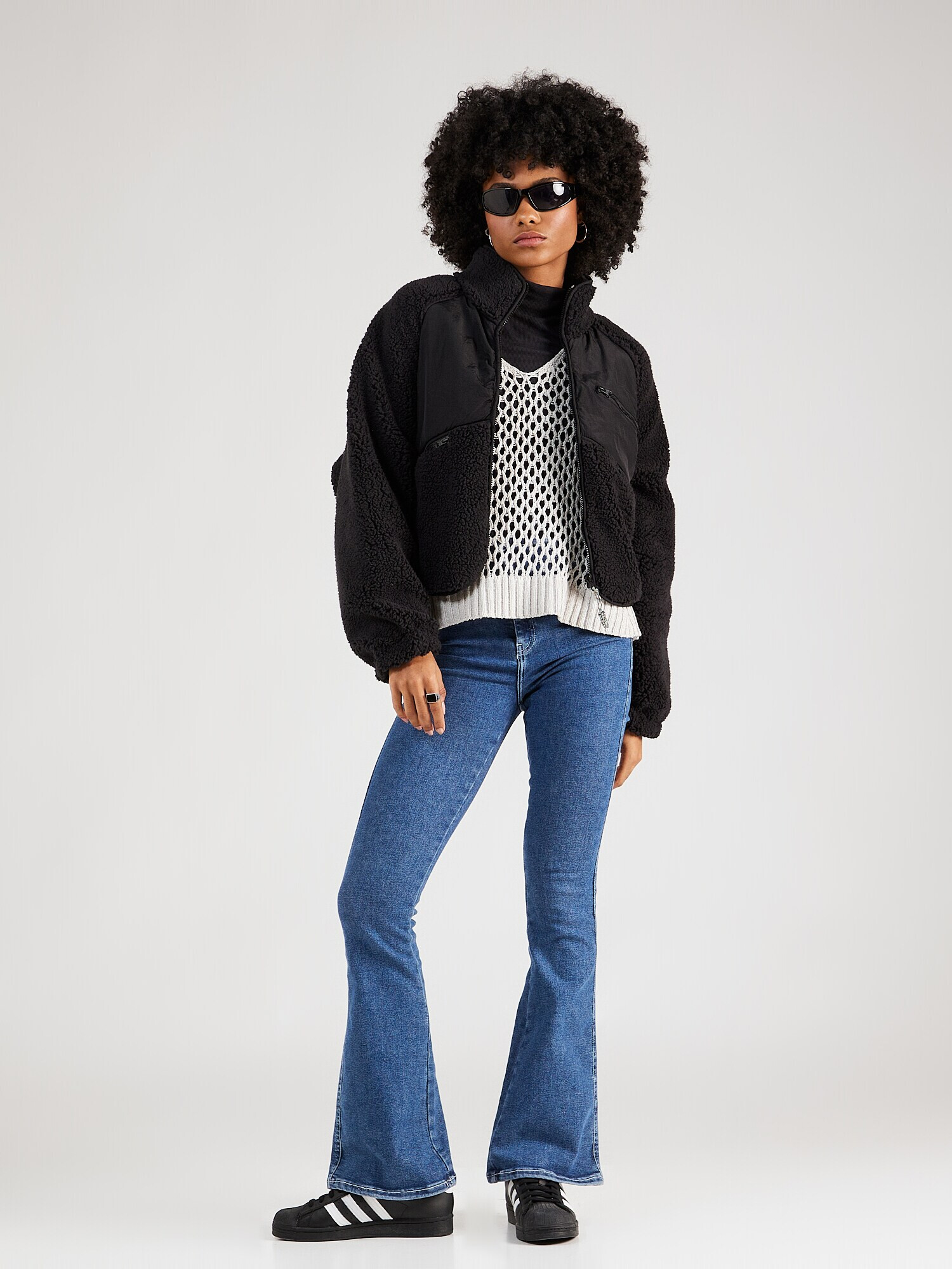 BDG Urban Outfitters Jachetă fleece negru - Pled.ro