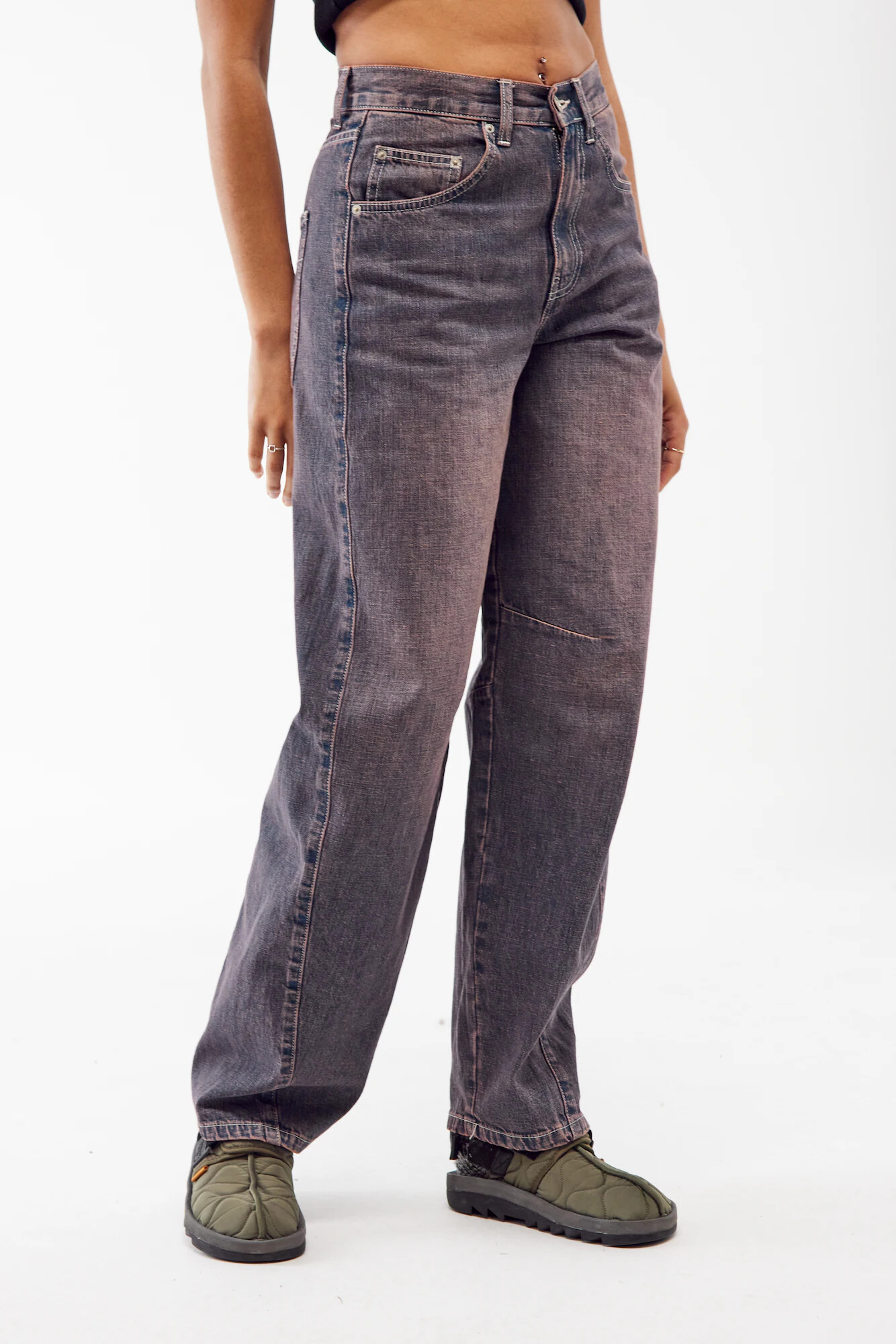 BDG Urban Outfitters Jeans 'Logan' mov închis - Pled.ro