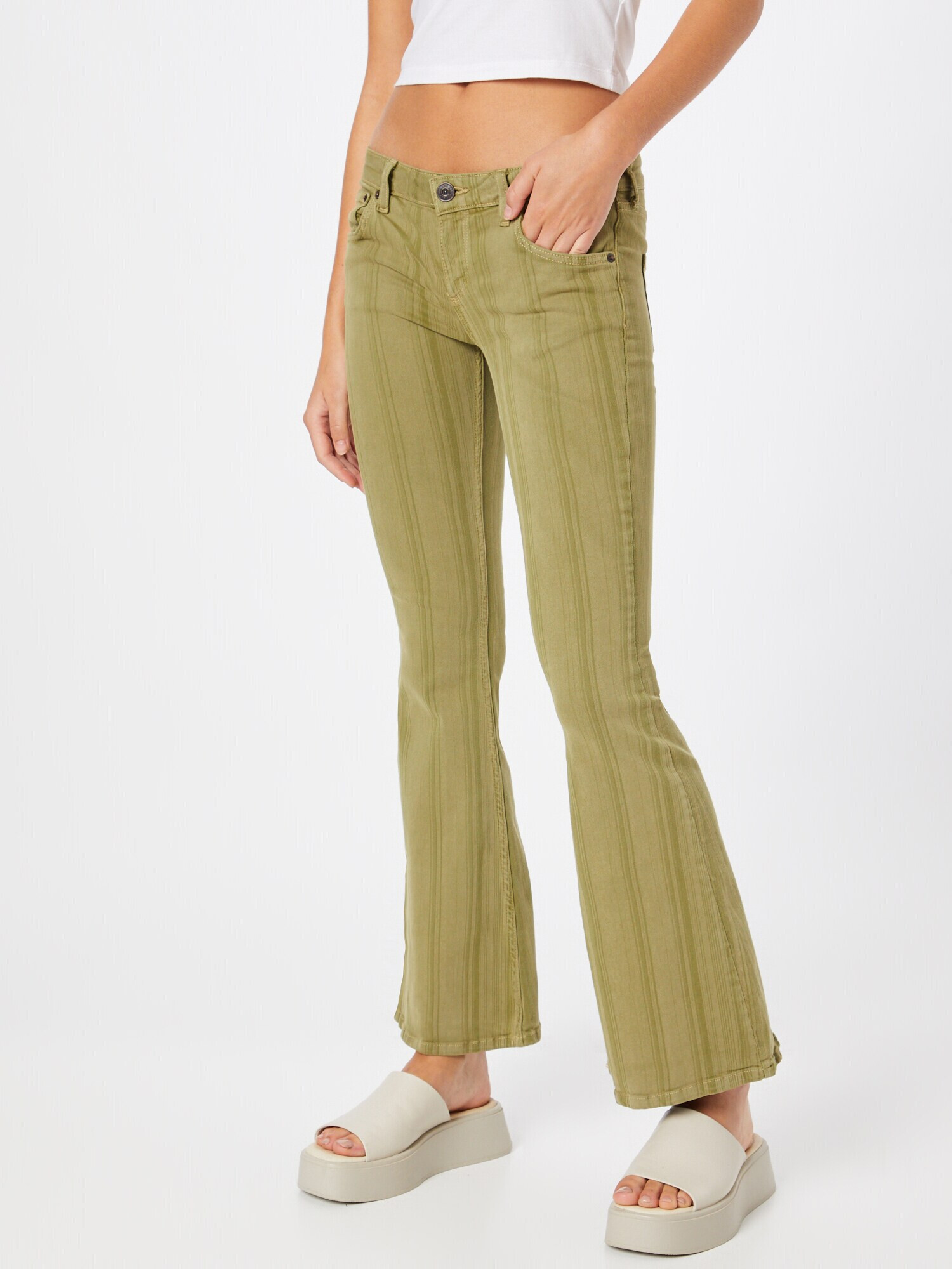 BDG Urban Outfitters Jeans oliv - Pled.ro