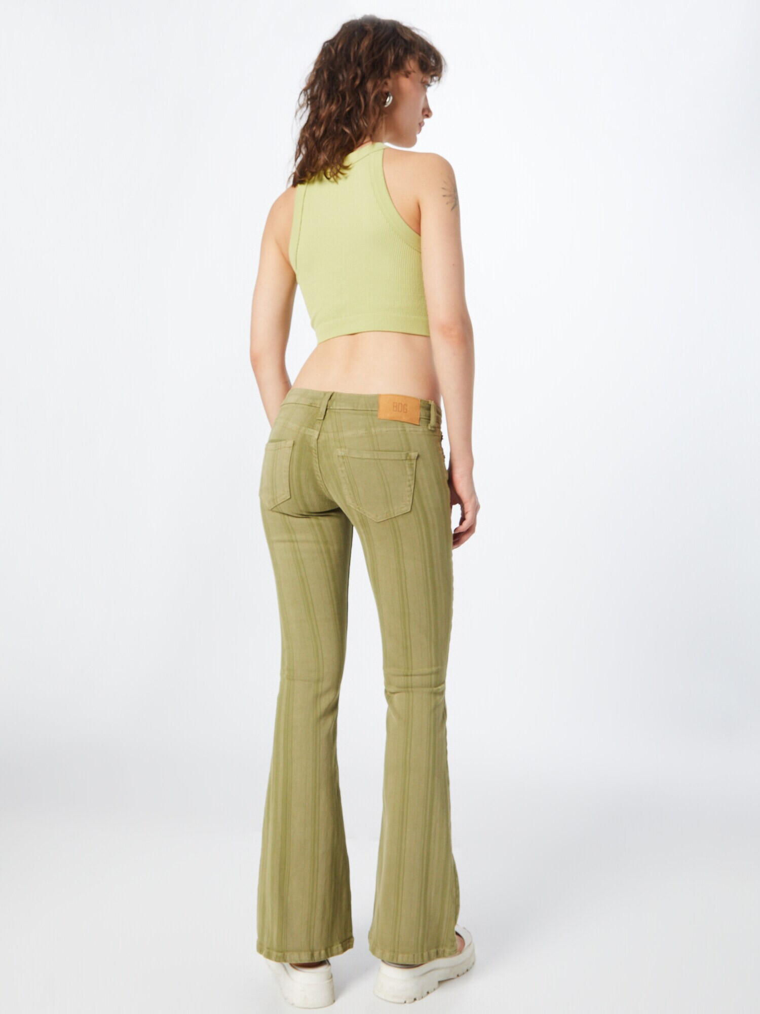 BDG Urban Outfitters Jeans verde / verde kiwi - Pled.ro