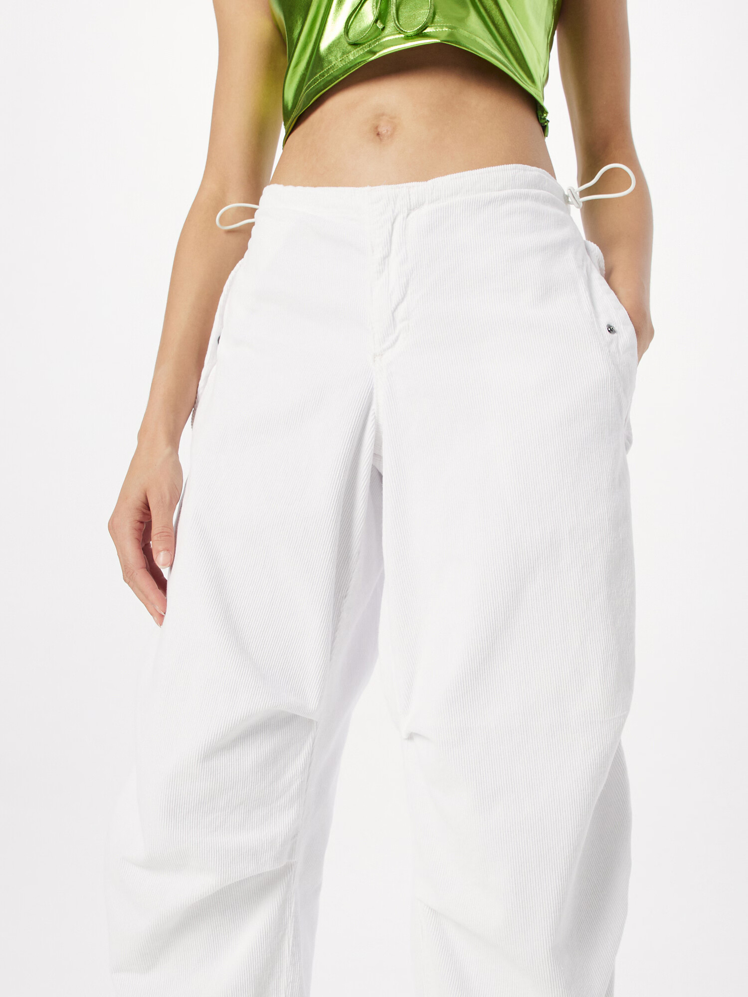 BDG Urban Outfitters Pantaloni alb - Pled.ro