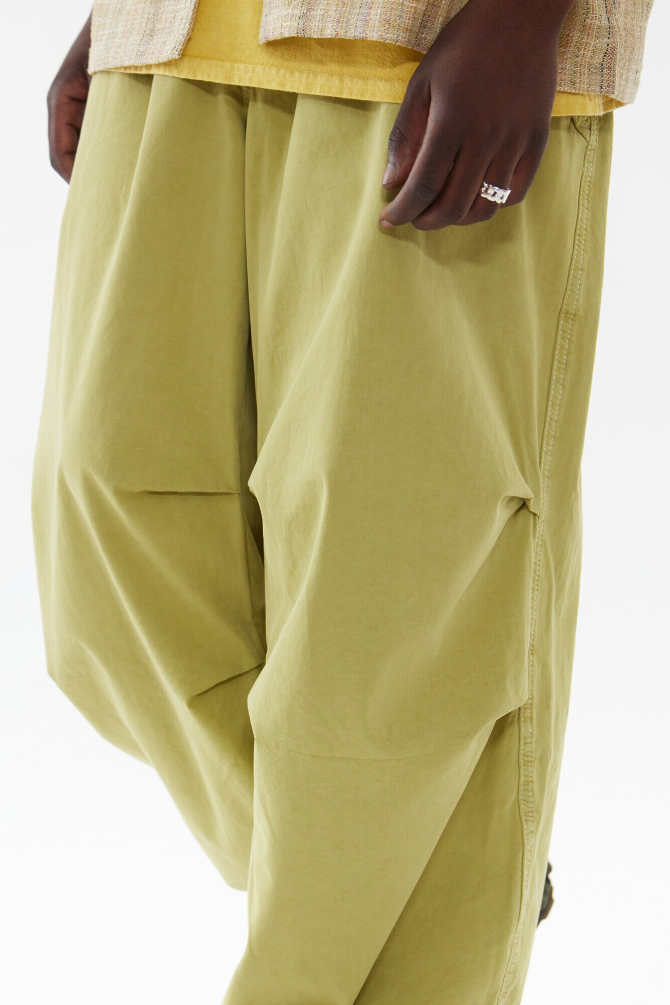 BDG Urban Outfitters Pantaloni 'Baggy' verde kiwi - Pled.ro