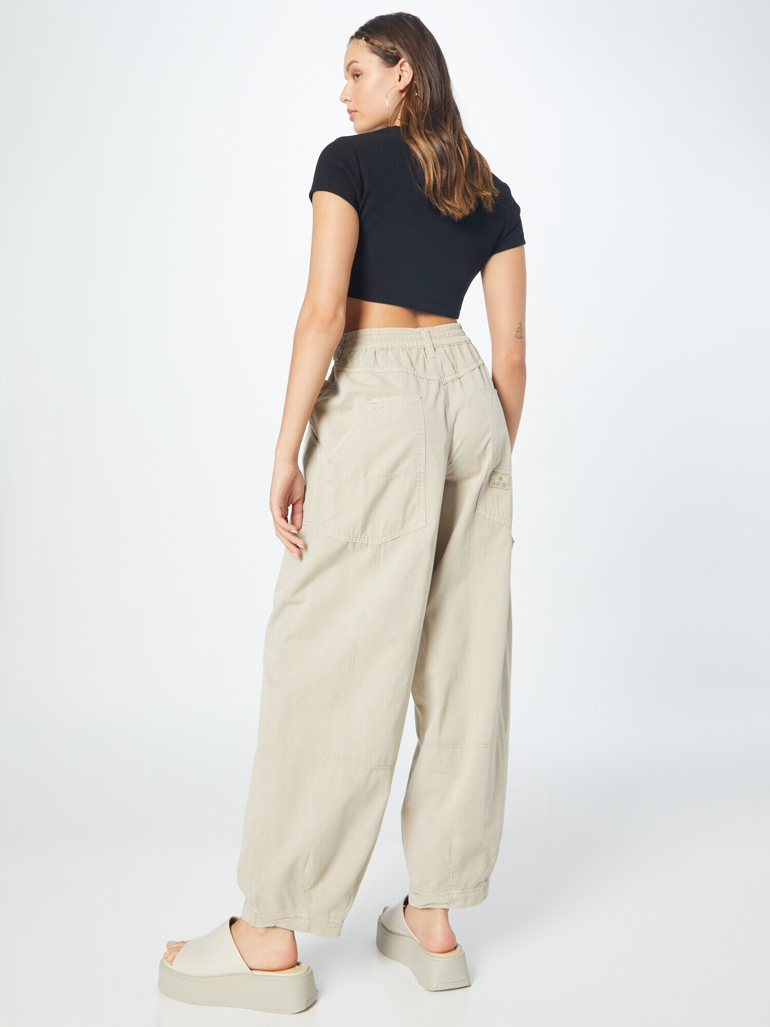 BDG Urban Outfitters Pantaloni cu buzunare 'BAGGY' gri - Pled.ro