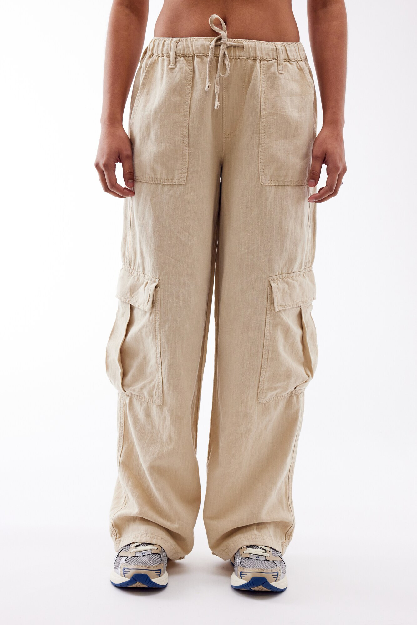 BDG Urban Outfitters Pantaloni cu buzunare 'Luca' crem - Pled.ro