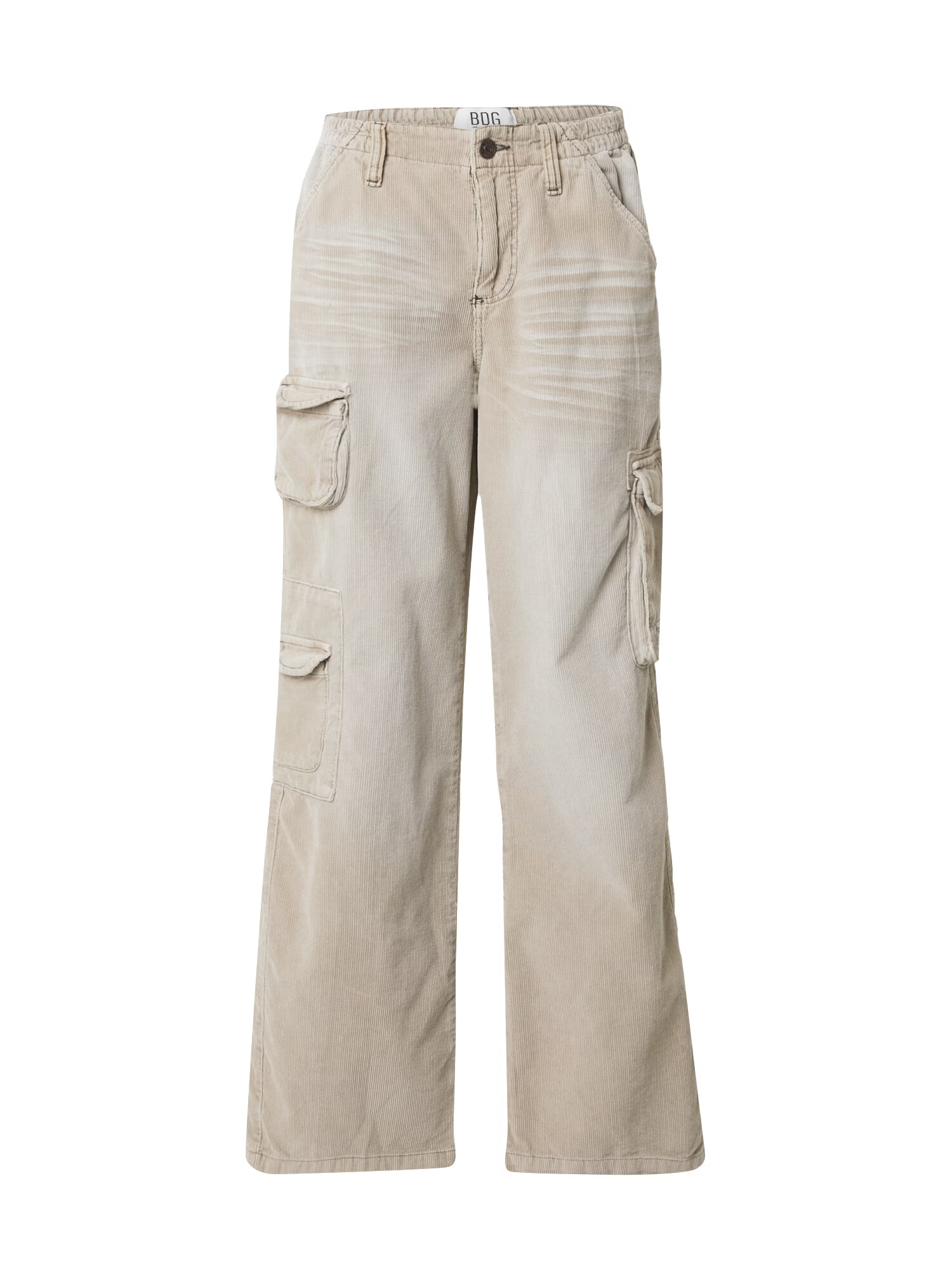 BDG Urban Outfitters Pantaloni cu buzunare nisipiu - Pled.ro