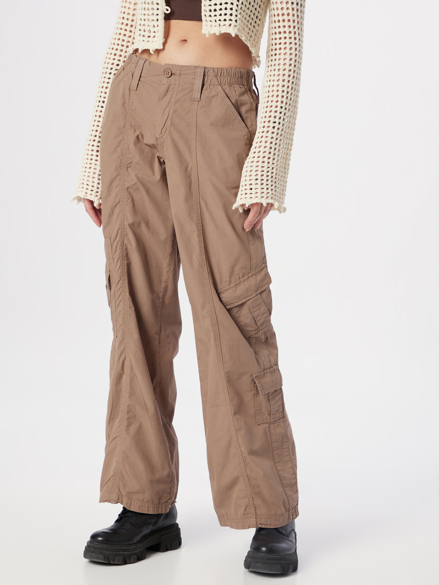 BDG Urban Outfitters Pantaloni cu buzunare 'Summer' ciocolatiu - Pled.ro