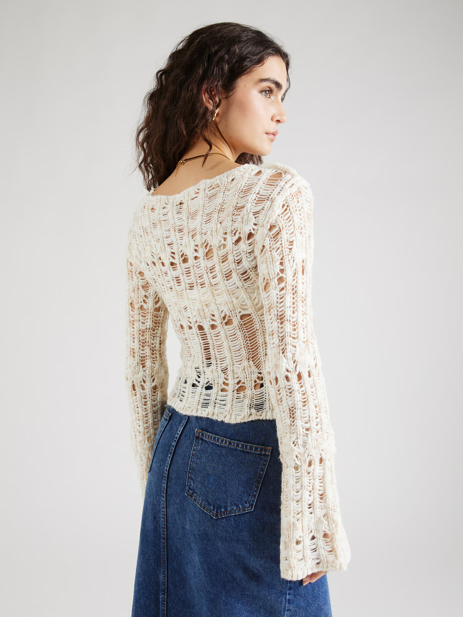 BDG Urban Outfitters Pulover crem - Pled.ro