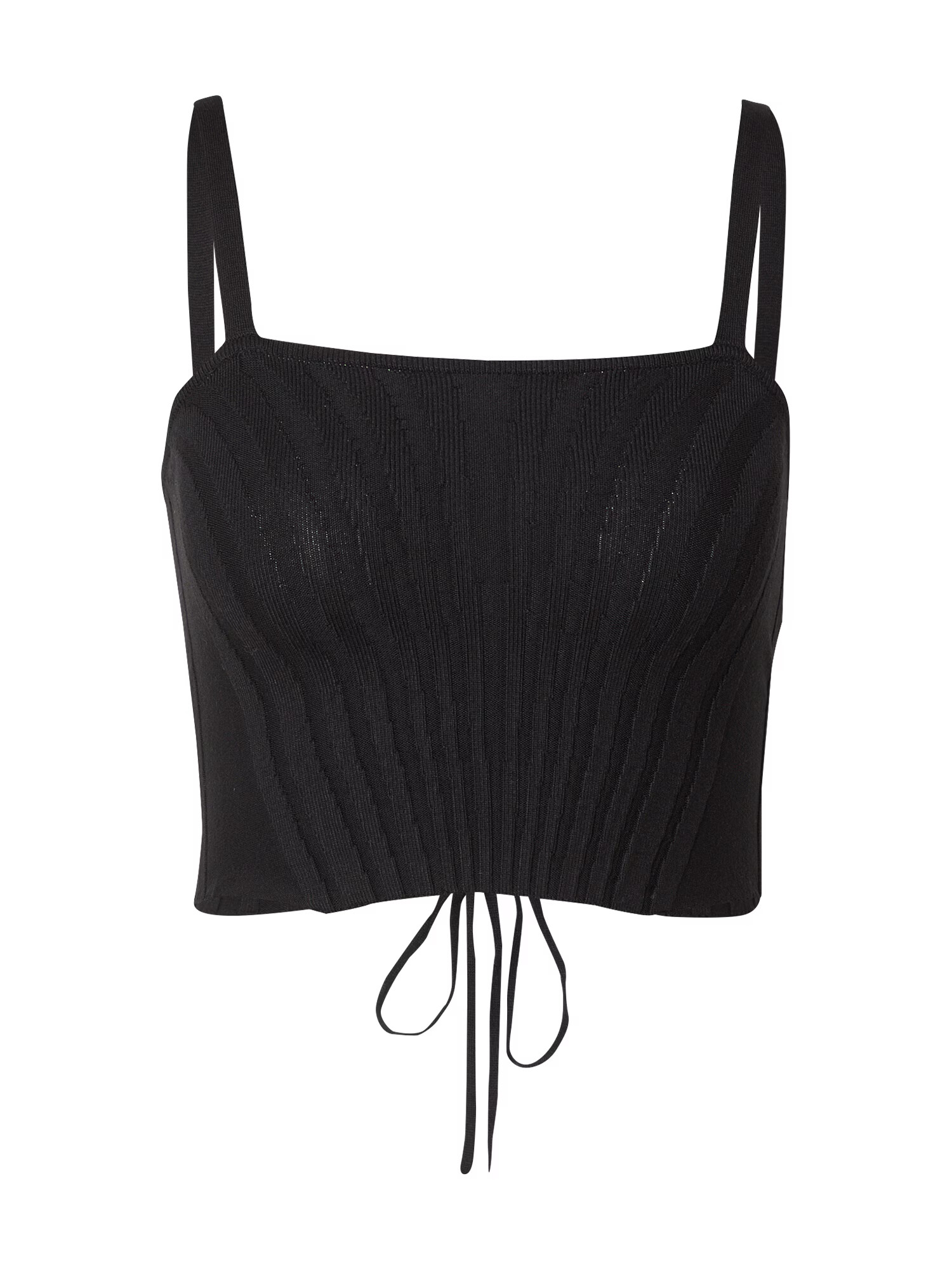 BDG Urban Outfitters Top brodat negru - Pled.ro