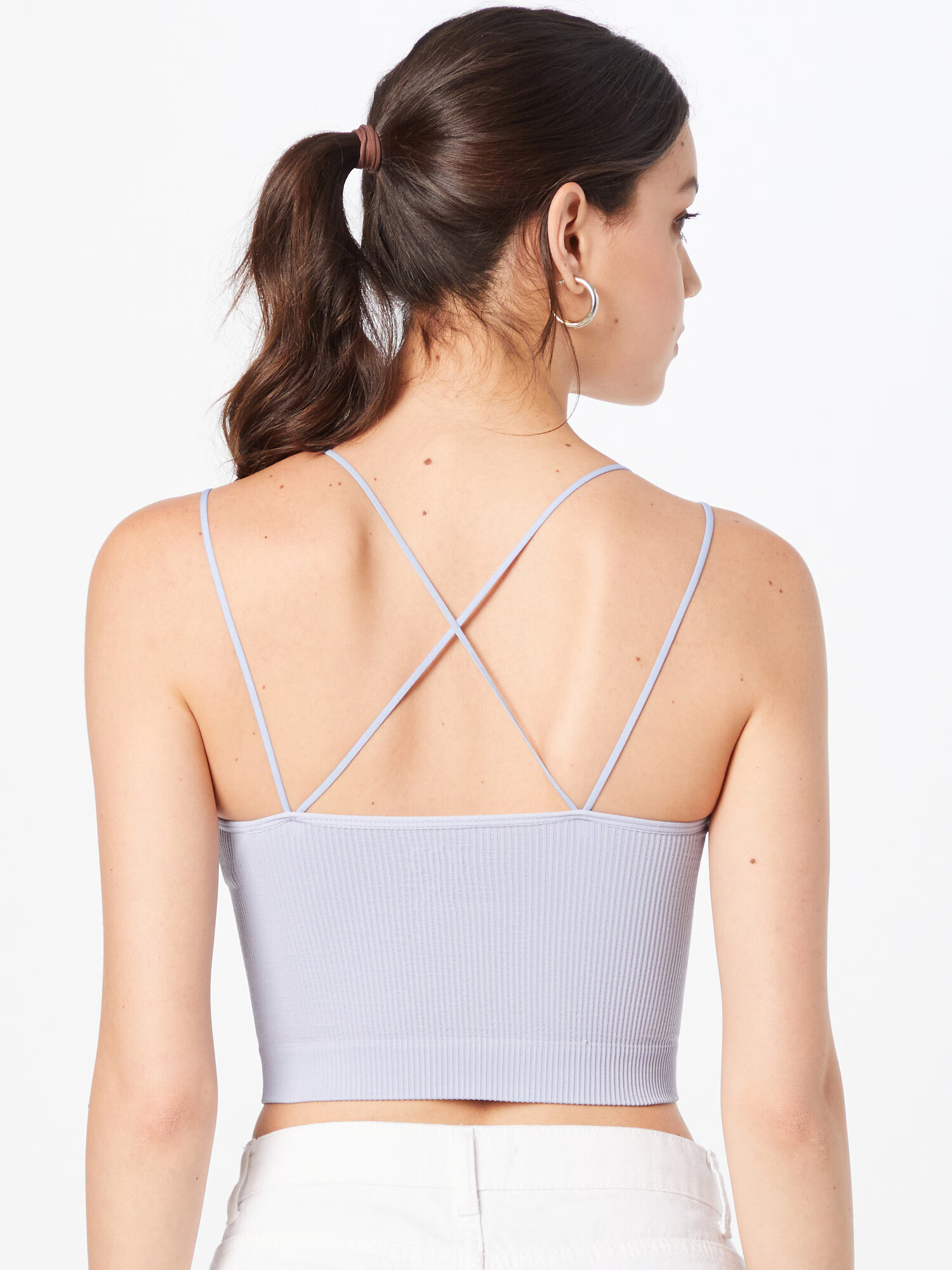 BDG Urban Outfitters Top 'CINDY' albastru deschis - Pled.ro