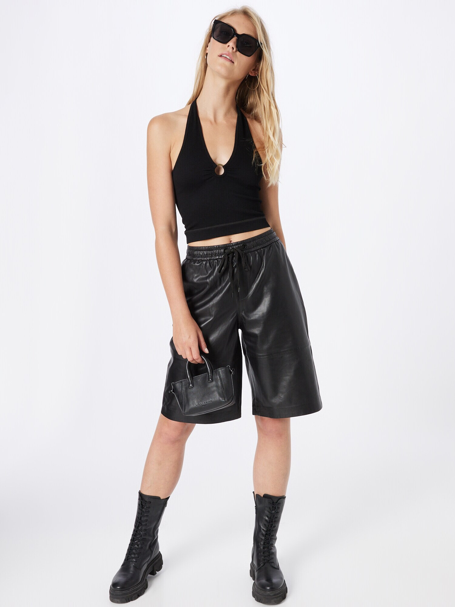 BDG Urban Outfitters Top negru - Pled.ro