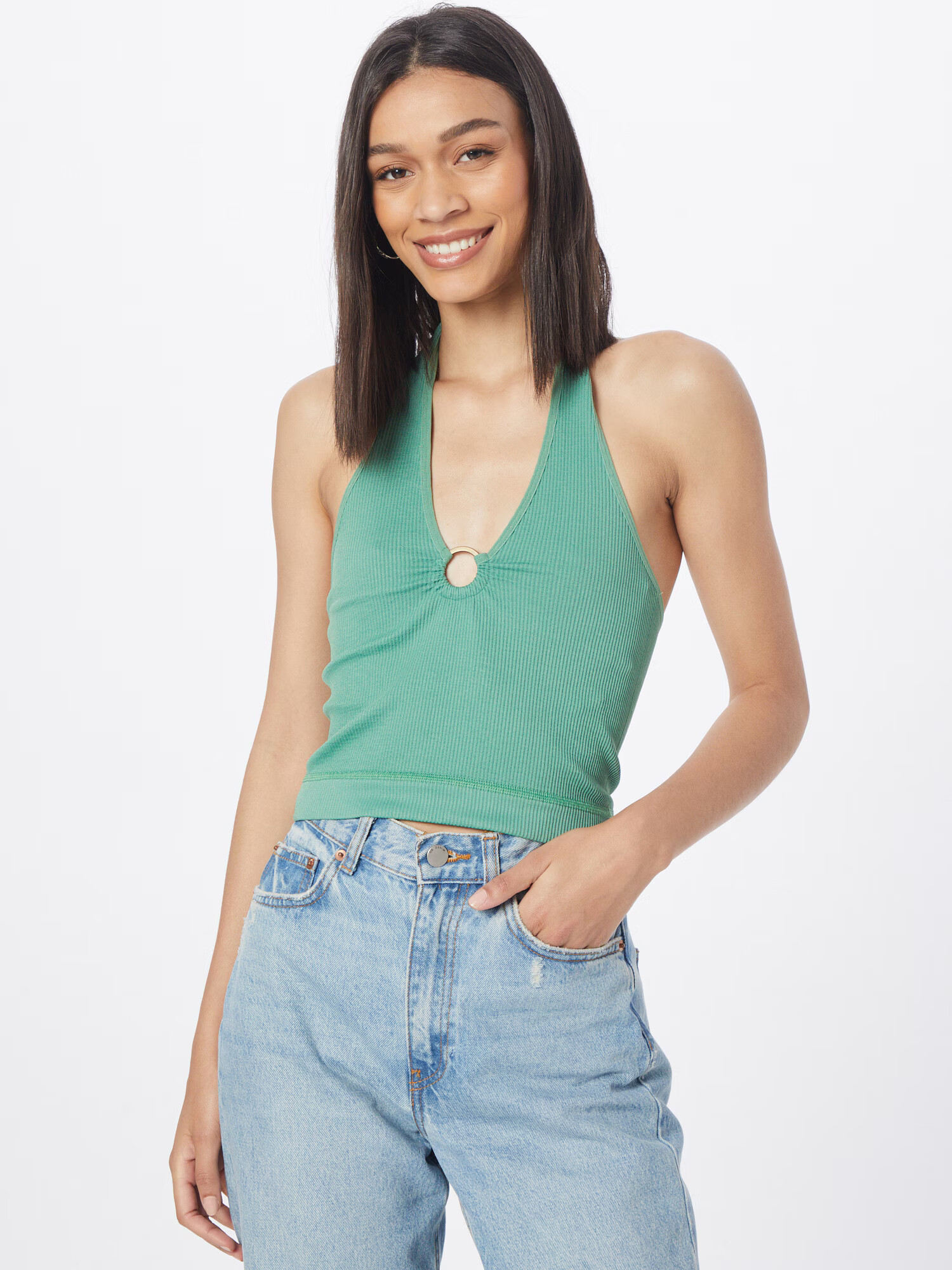 BDG Urban Outfitters Top verde jad - Pled.ro