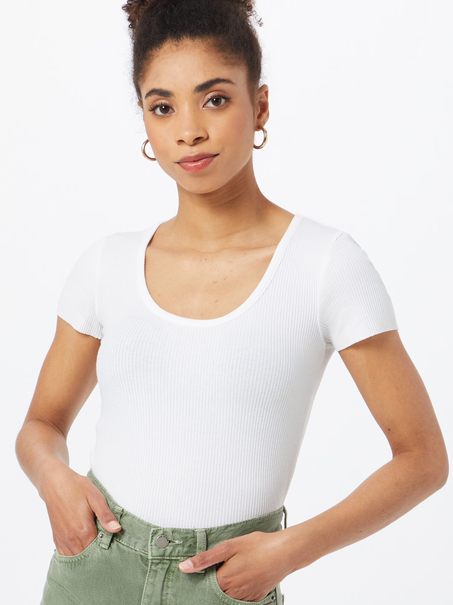 BDG Urban Outfitters Tricou alb - Pled.ro