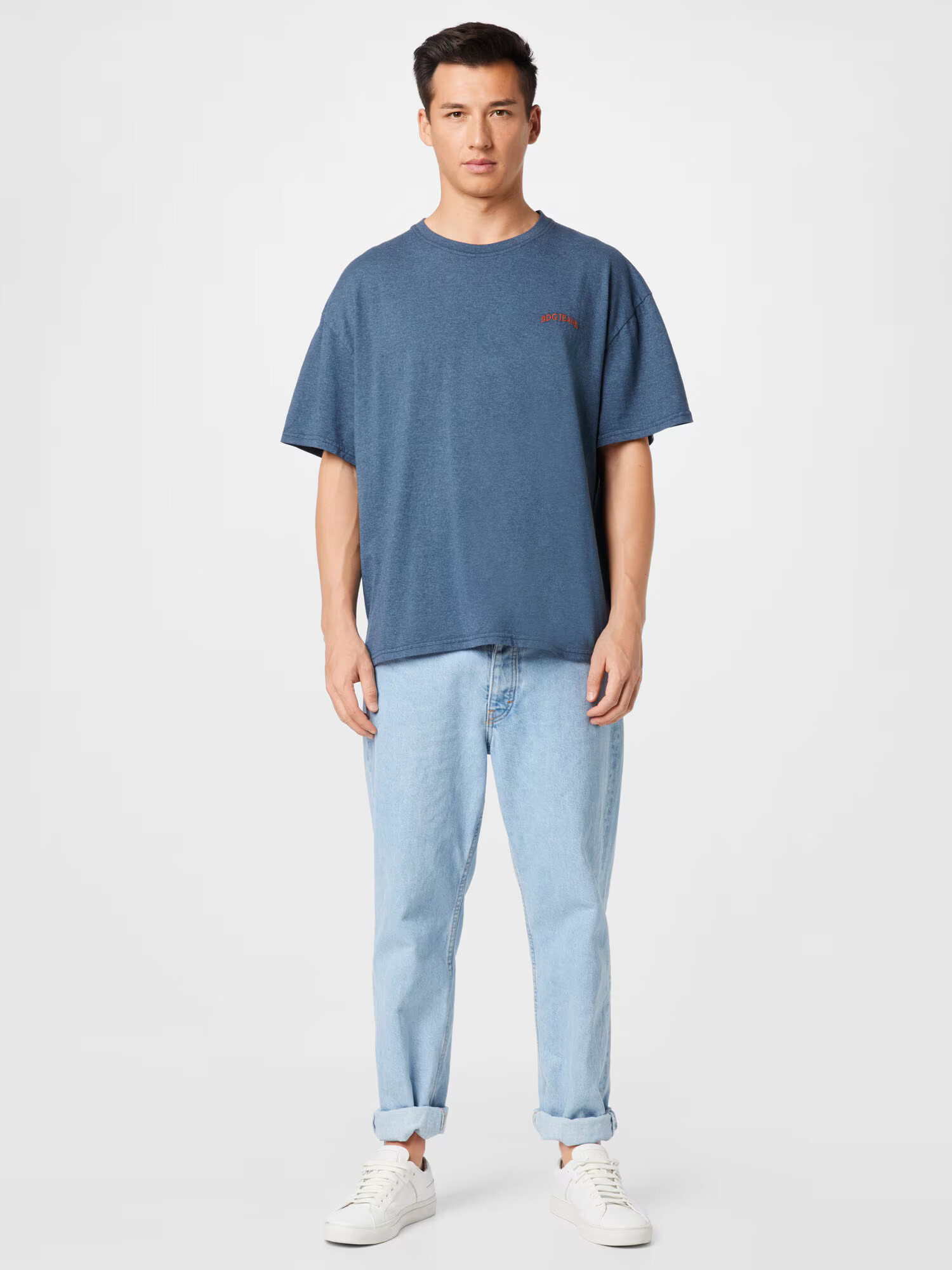 BDG Urban Outfitters Tricou albastru / roșu ruginiu - Pled.ro