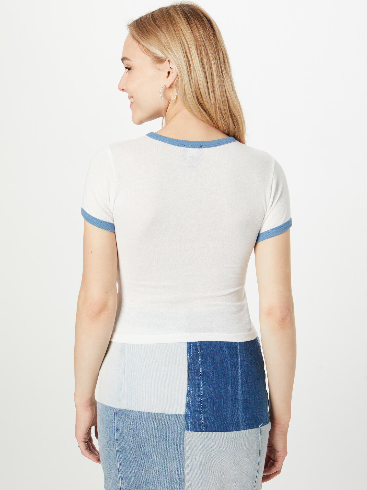 BDG Urban Outfitters Tricou bej / albastru fumuriu - Pled.ro